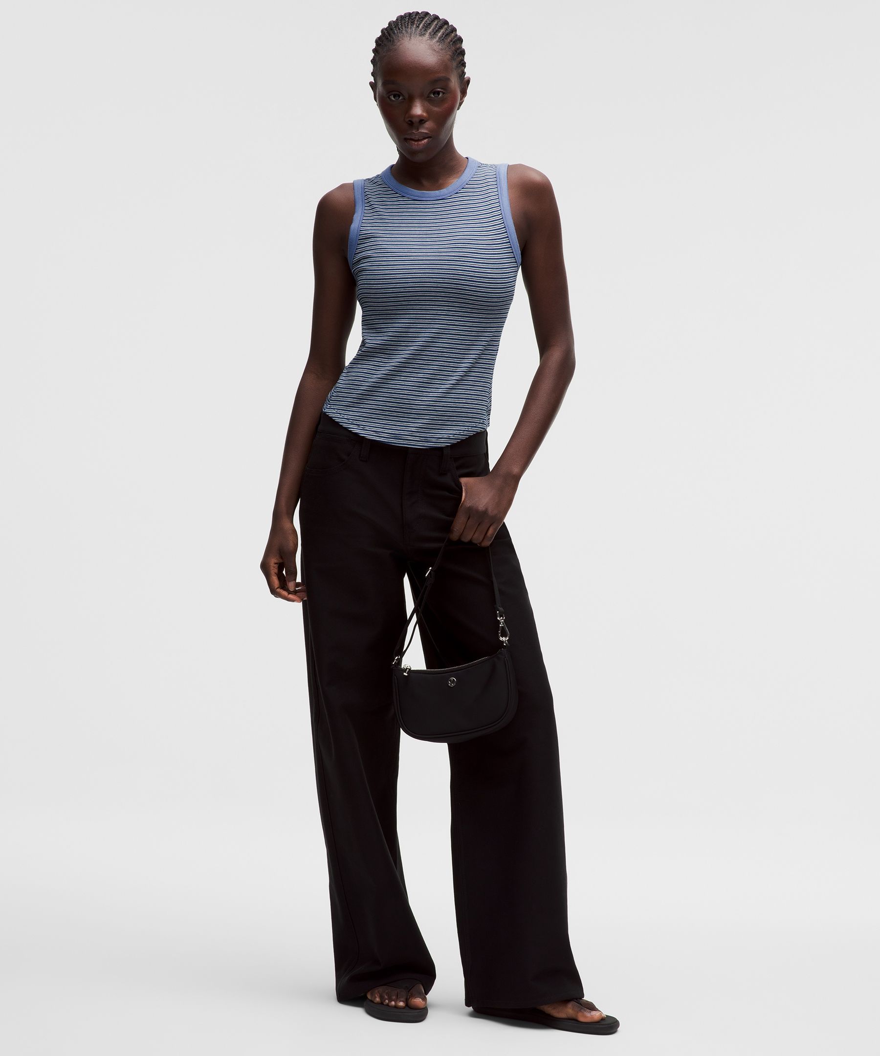 Hold Tight Crewneck Tank Top *Waist Length