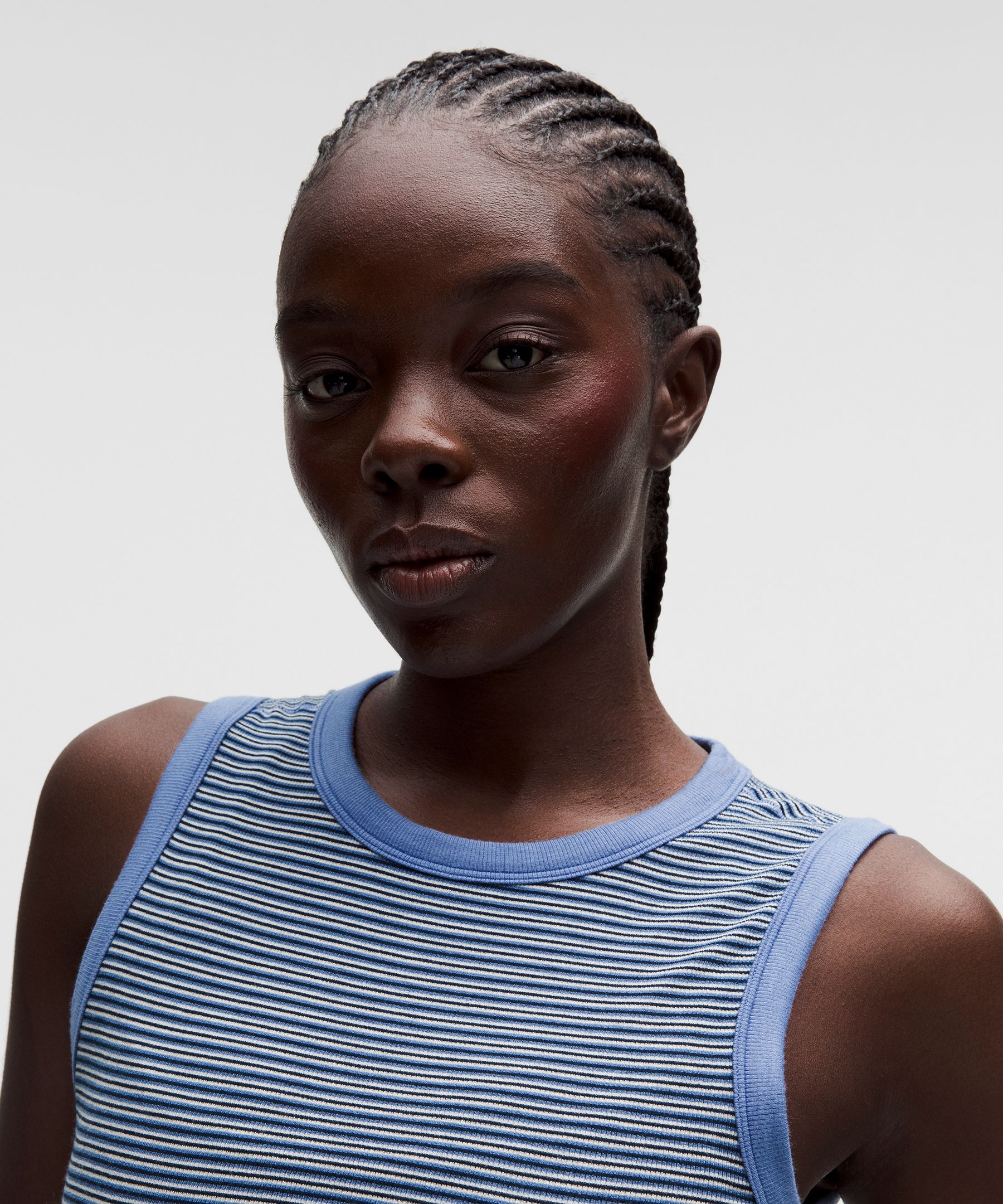 Hold Tight Crewneck Tank Top *Waist Length