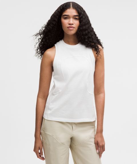 Женский топ Lululemon Organic Cotton Classic-Fit