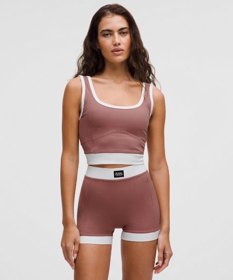 Lululemon Ribbed Nulu Cropped Tank Top