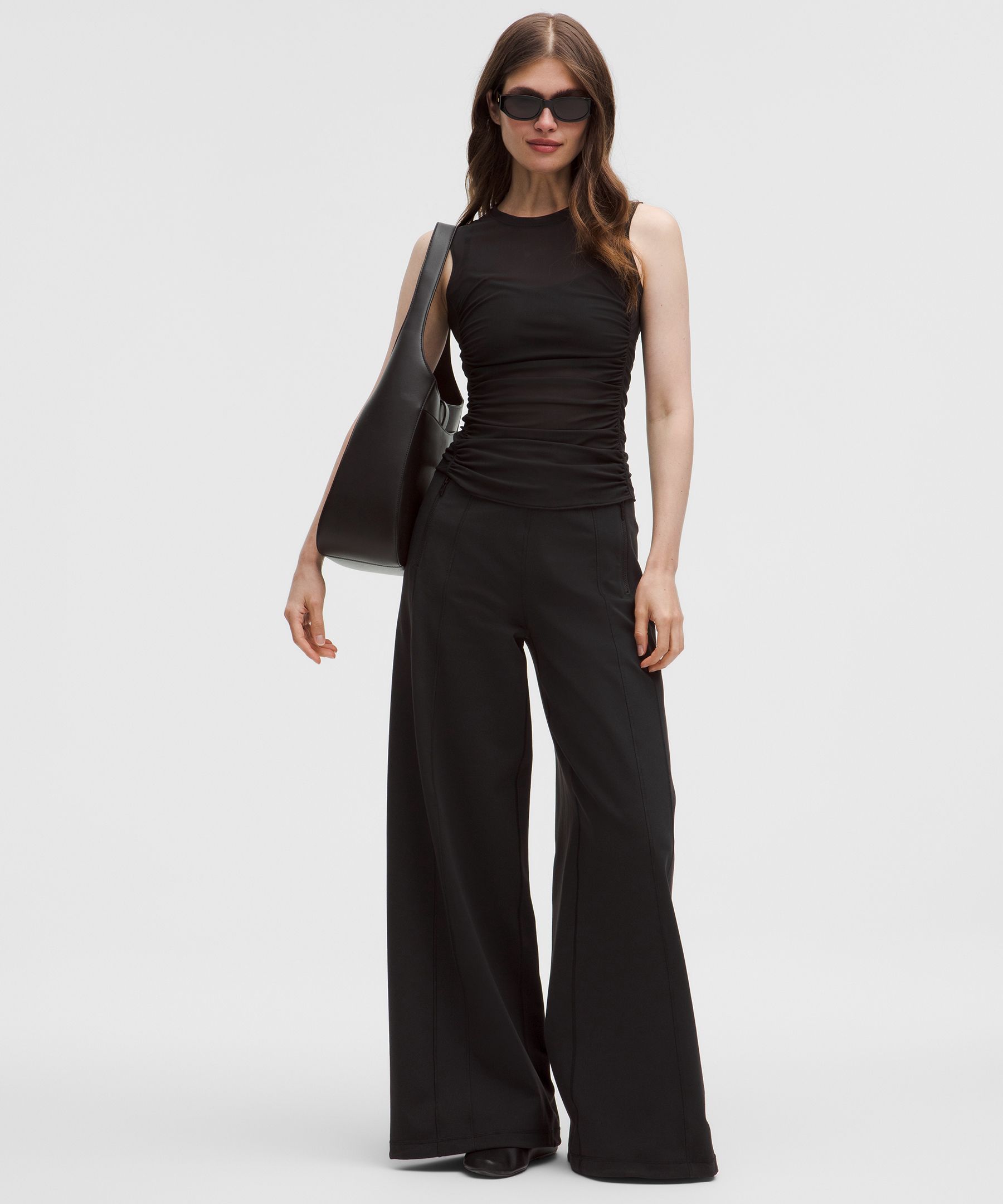 Lululemon Mesh Ruched Tank Top