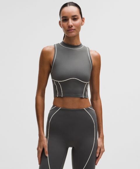 Lululemon Ultralu Contour-Seam Cropped Tank Top