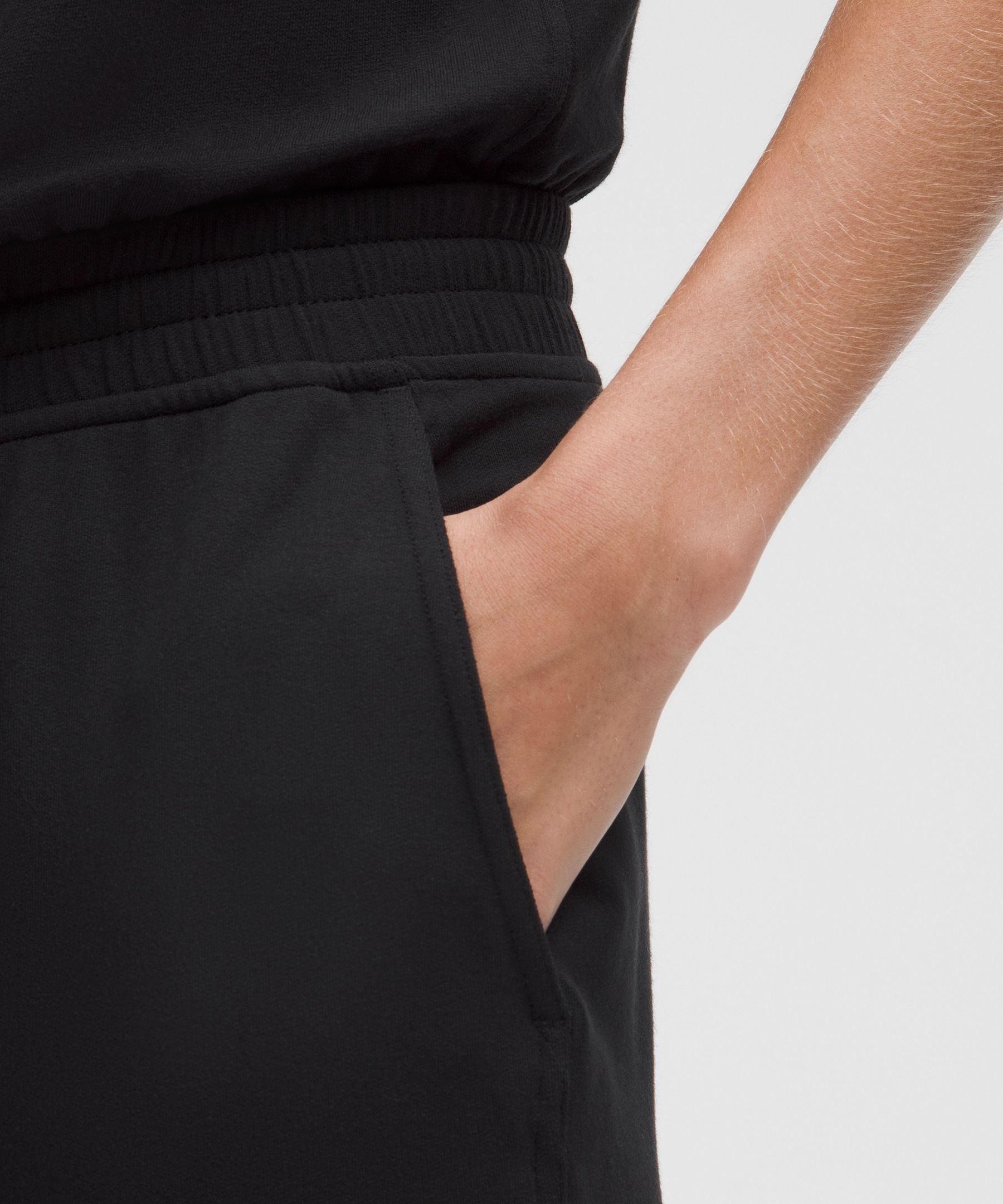 Lululemon Becalm Cinch-waist Jumpsuit In Black