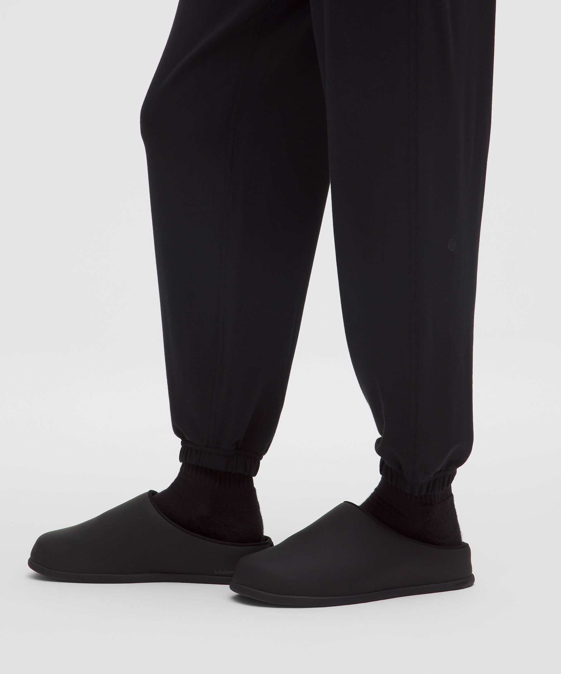 Lululemon Becalm Cinch-waist Jumpsuit In Black