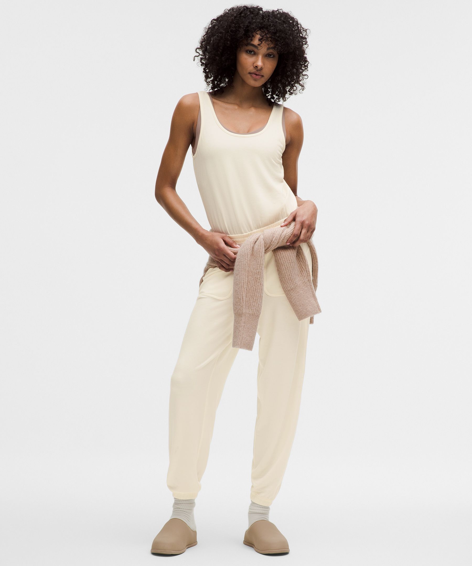 BeCalm Cinch-Waist Jumpsuit
