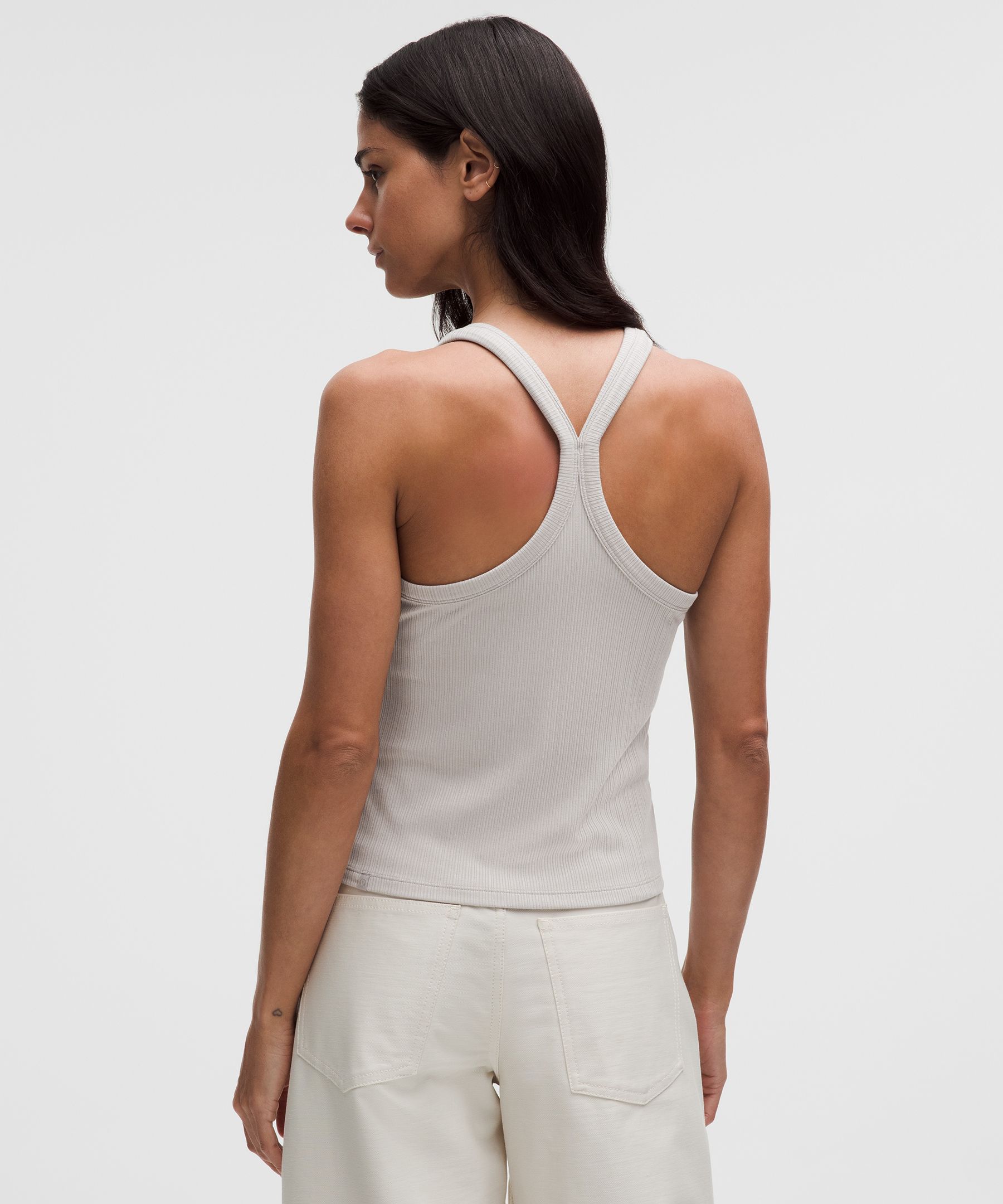 Hold Tight Micro-Rib Racerback Tank Top