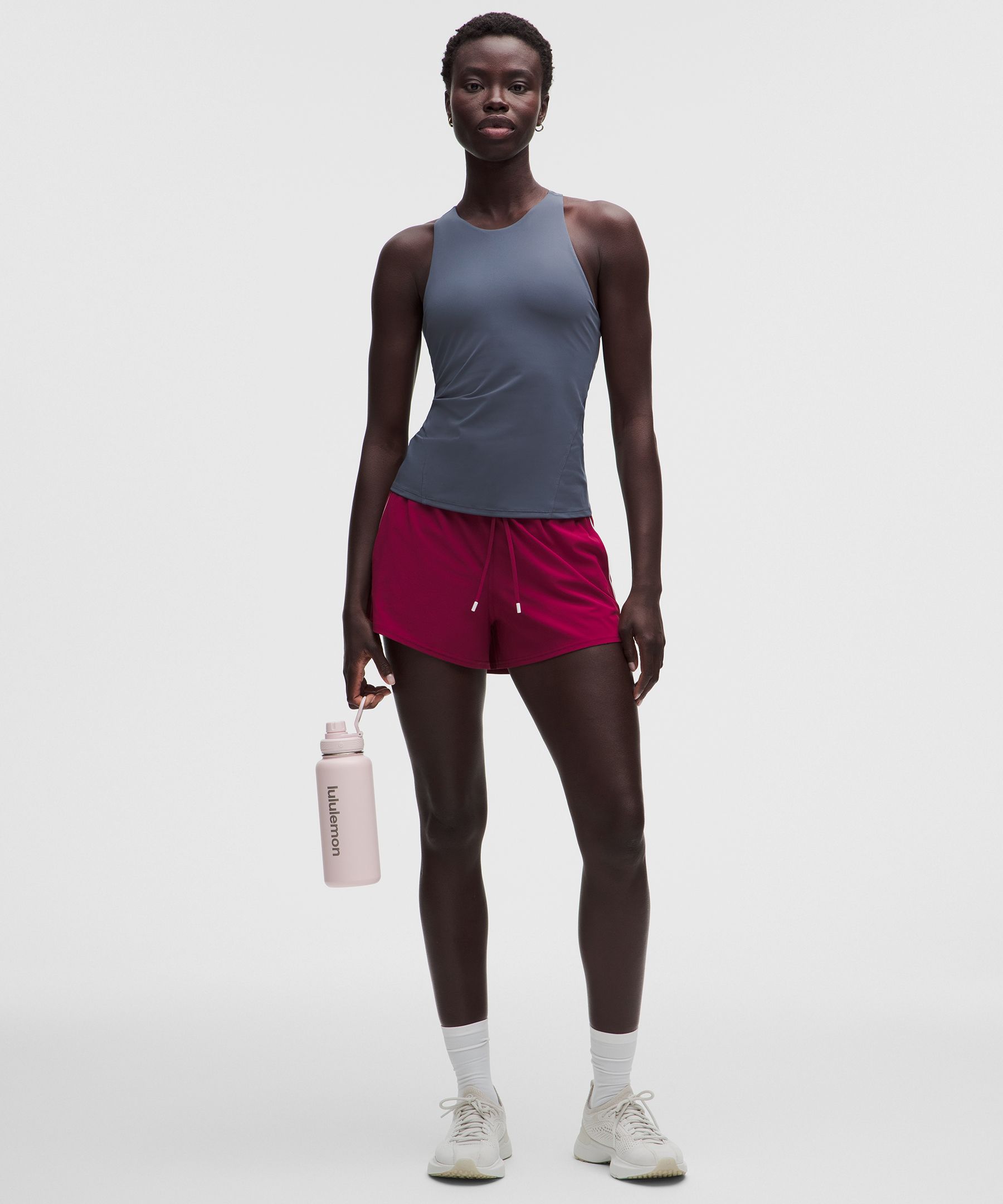 Racerback High-Neck Tennis Tank Top