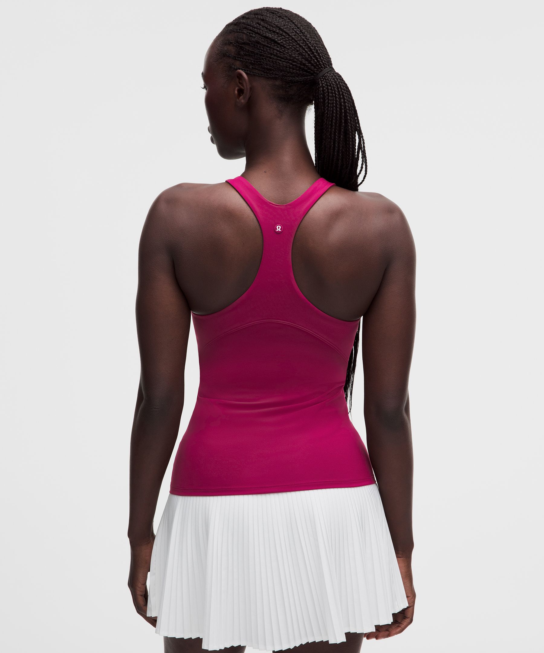 Camisole de tennis col haut dos nageur
