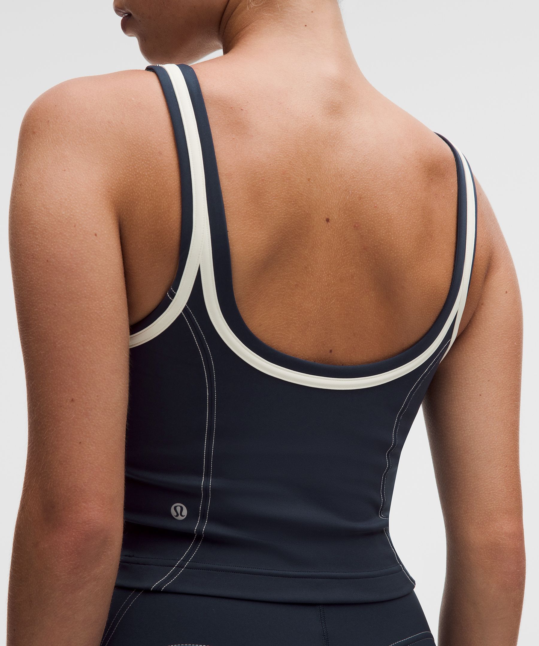 Glow Up Tank Top Medium Support, C/D Cup *Pipe Detail