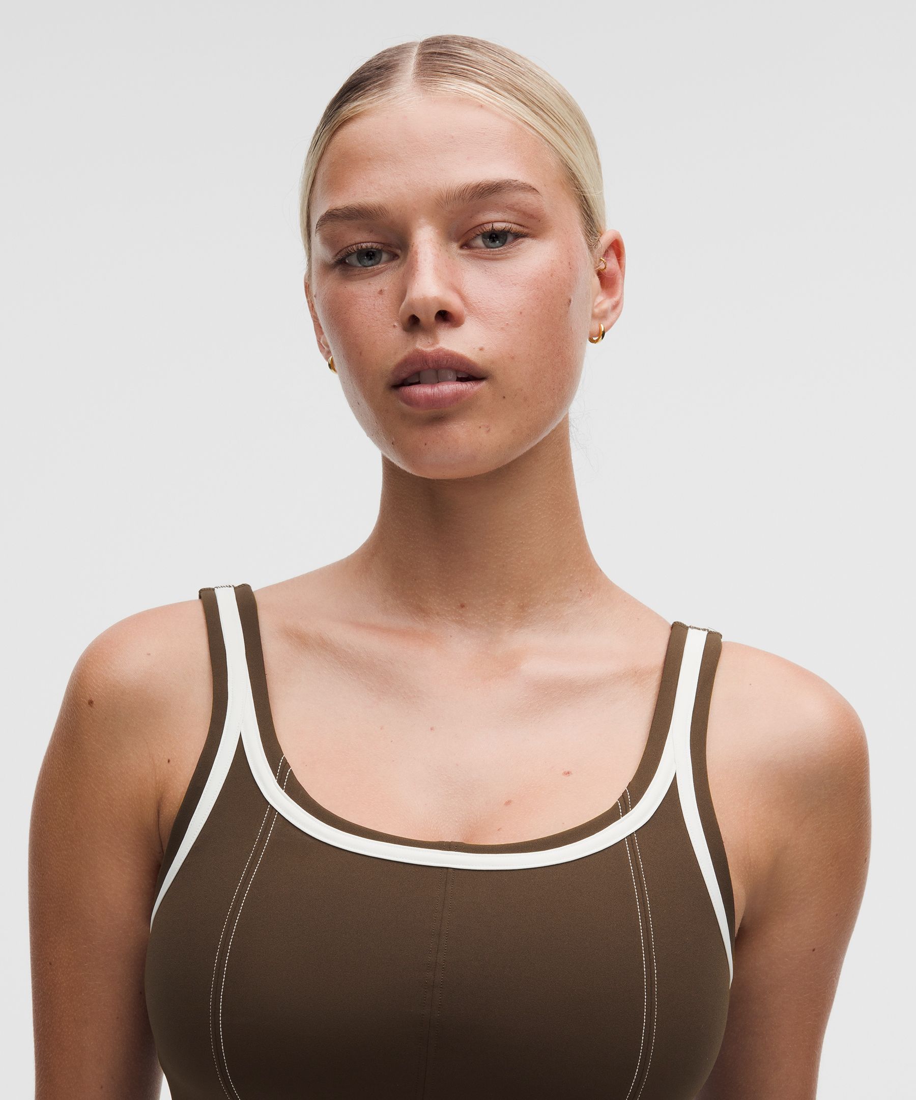 Glow Up Tank Top Medium Support, C/D Cup *Pipe Detail