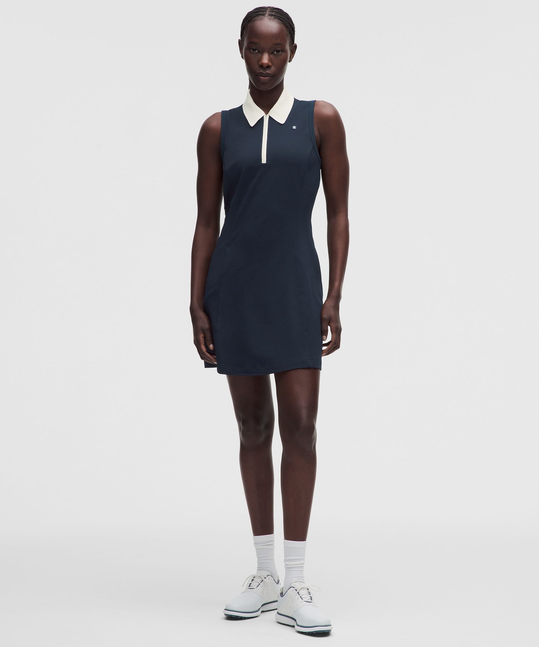 Sleeveless Golf Polo Dress