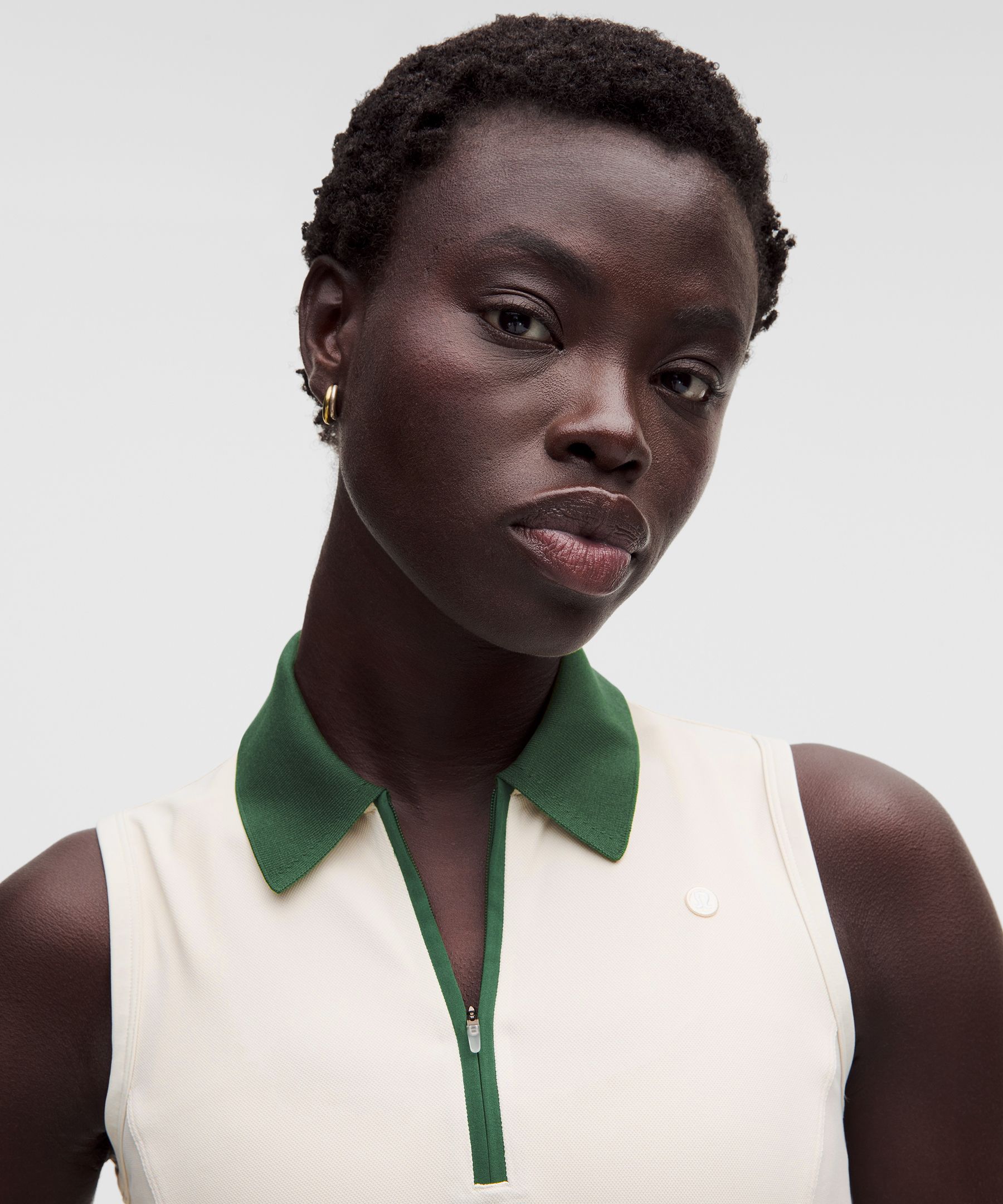 Sleeveless Golf Polo Dress