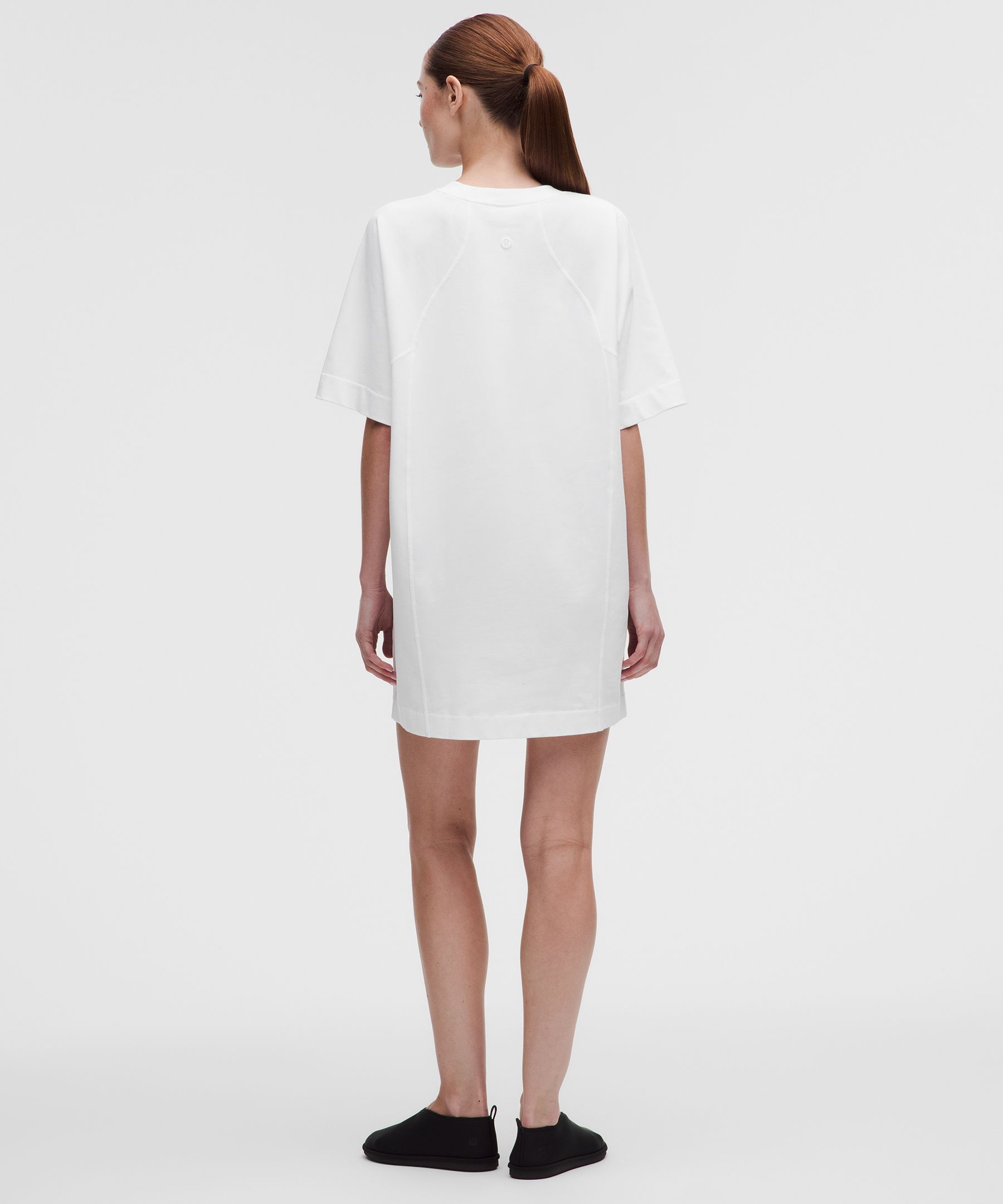 Scuba Cotton Jersey T-Shirt Dress
