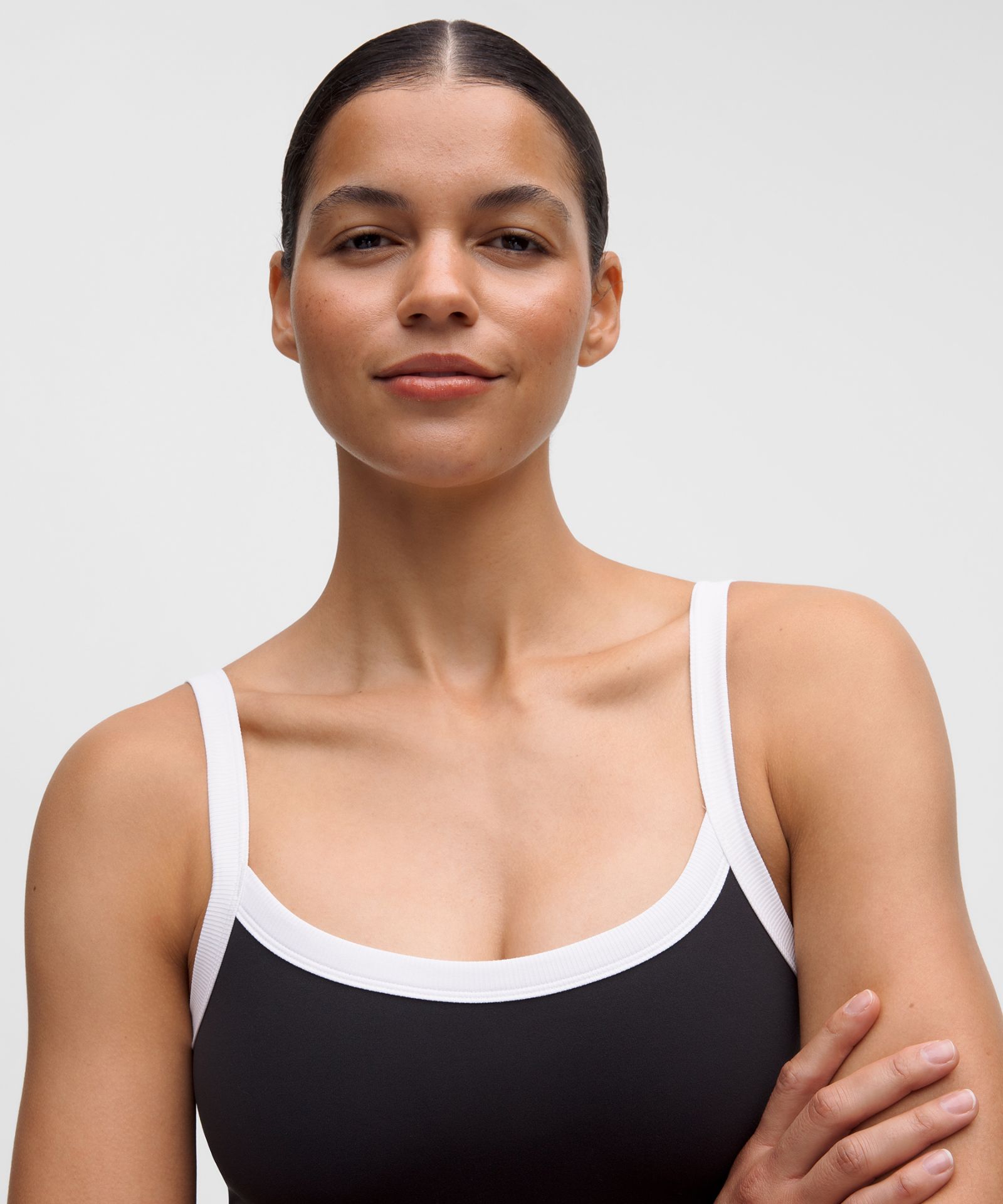 Женское платье-комбинация Lululemon Align в рубчик — фото 3