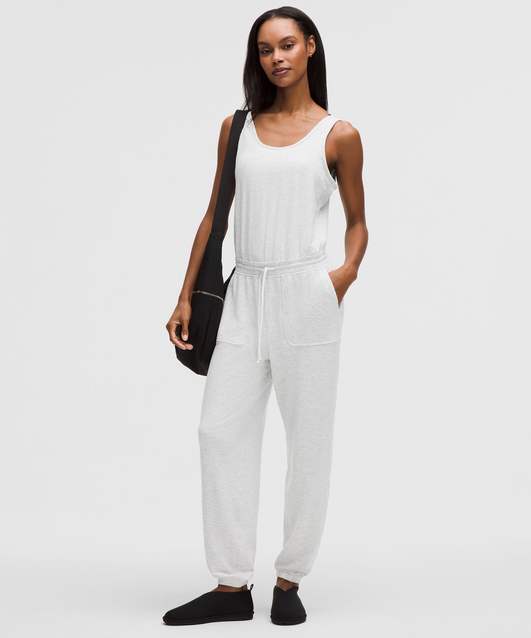 BeCalm Cinch-Waist Jumpsuit *Updated Fabric