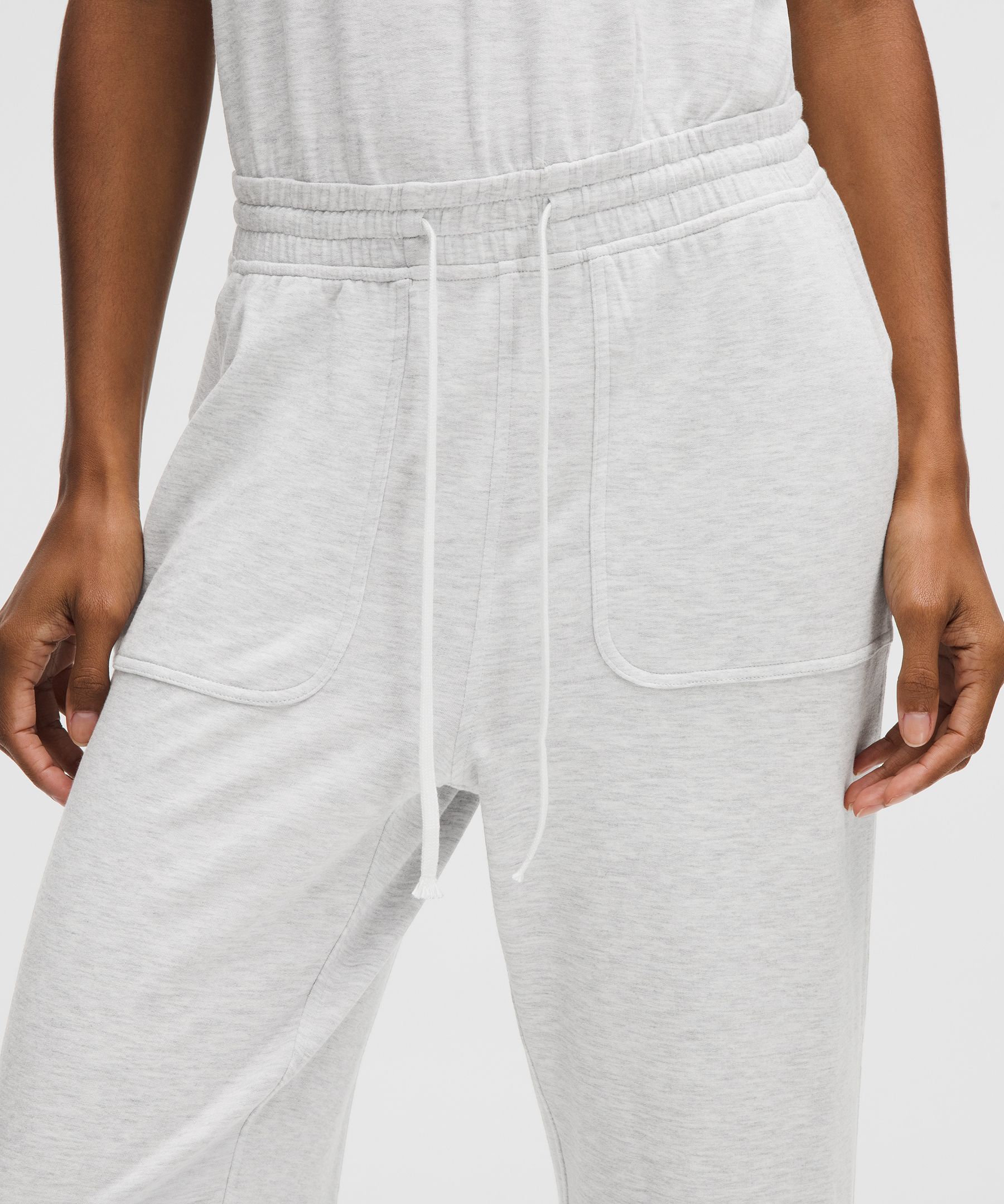 BeCalm Cinch-Waist Jumpsuit *Updated Fabric