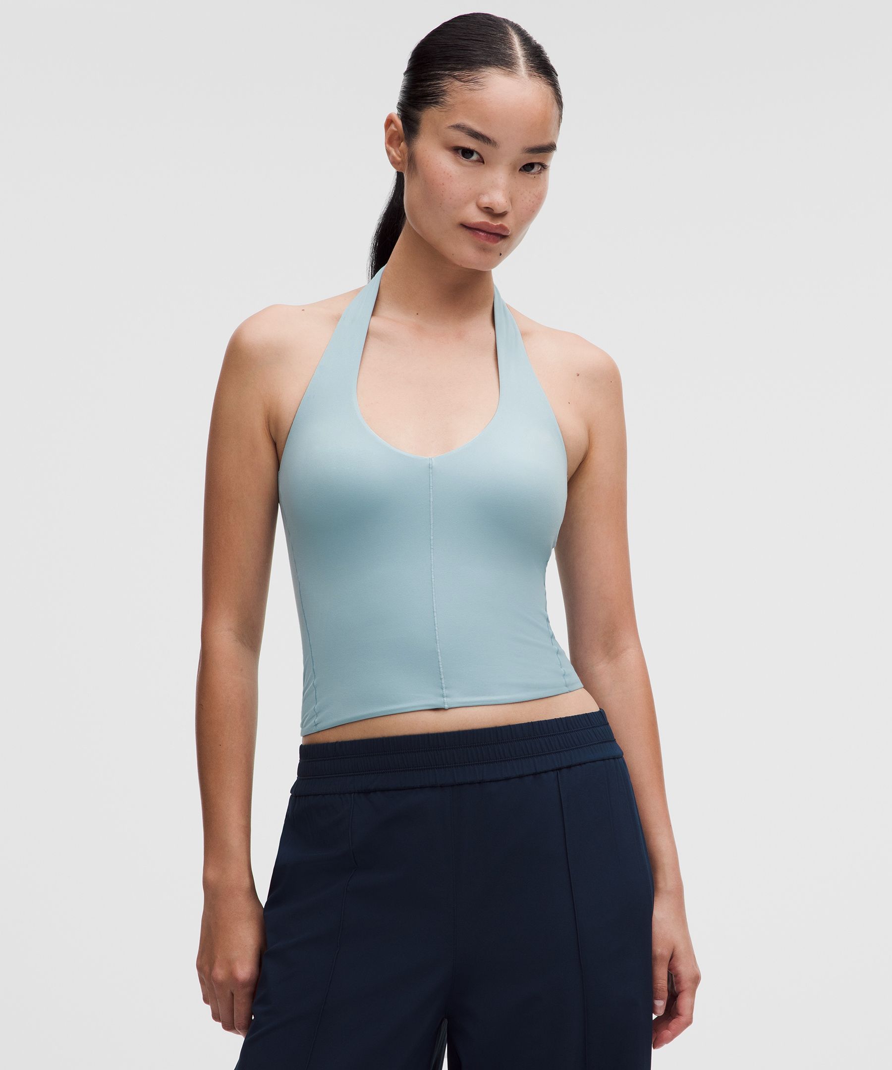Wundermost Ultra-Soft Nulu Halter Tank Top