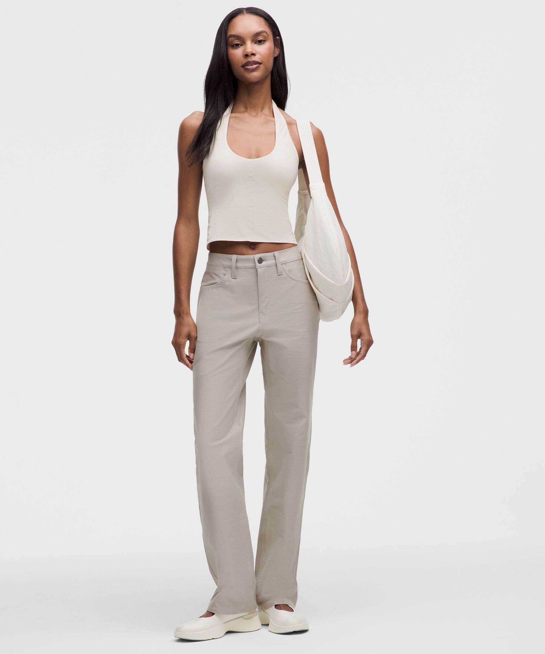 Wundermost Ultra-Soft Nulu Halter Tank Top