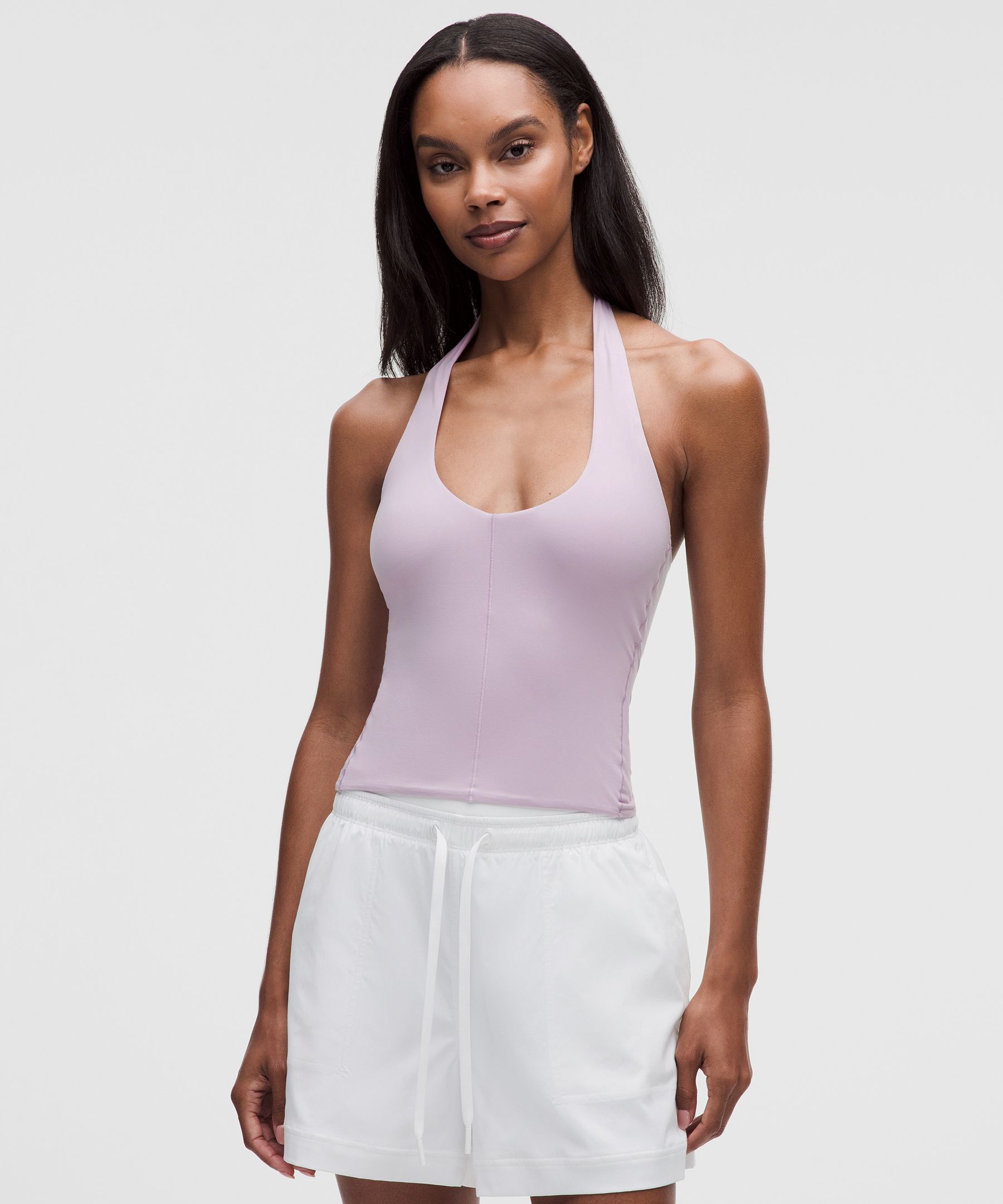 Wundermost Ultra-Soft Nulu Halter Tank Top