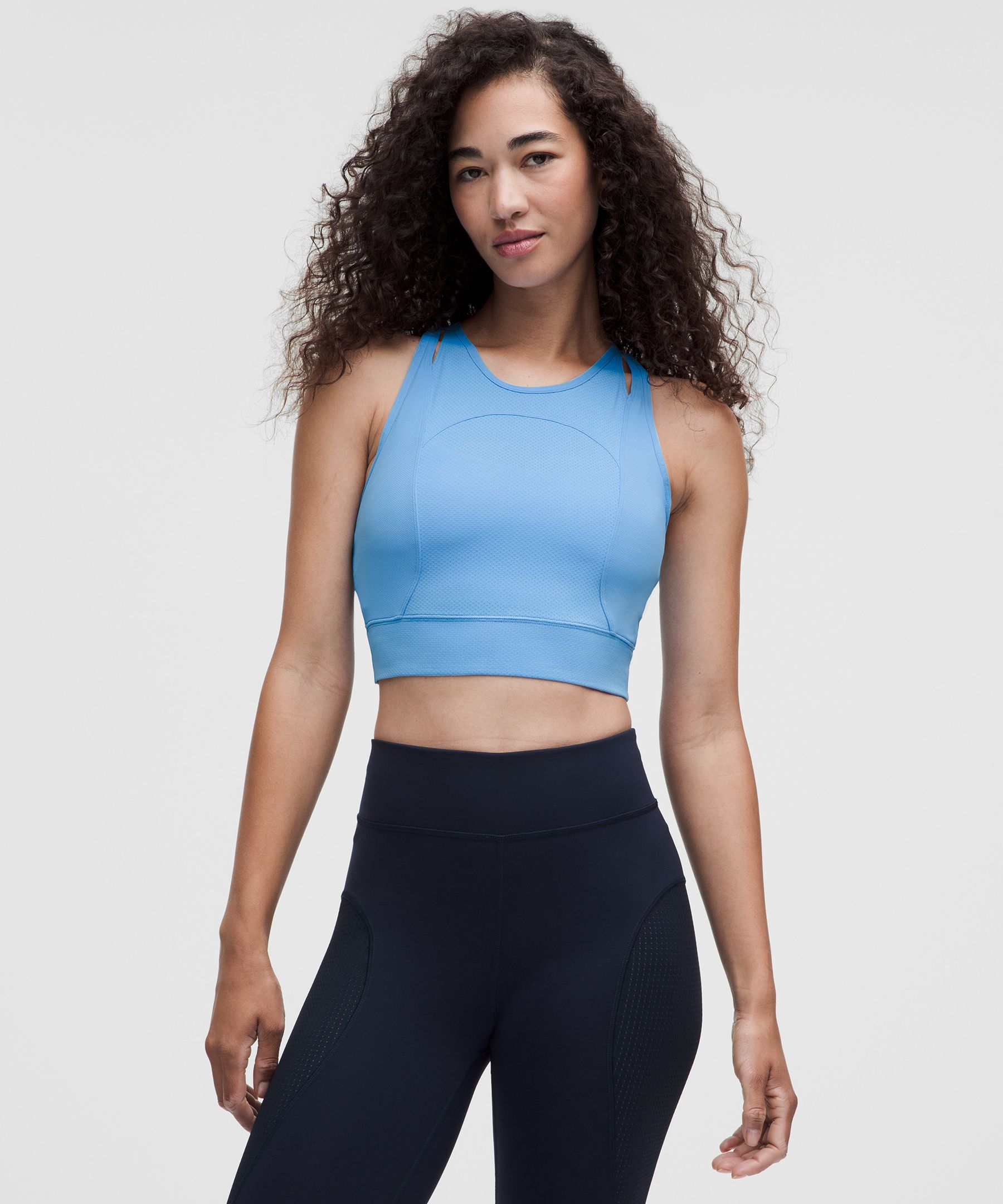 Mesh Cut-Out Cropped Tank Top *SLNSH Collection