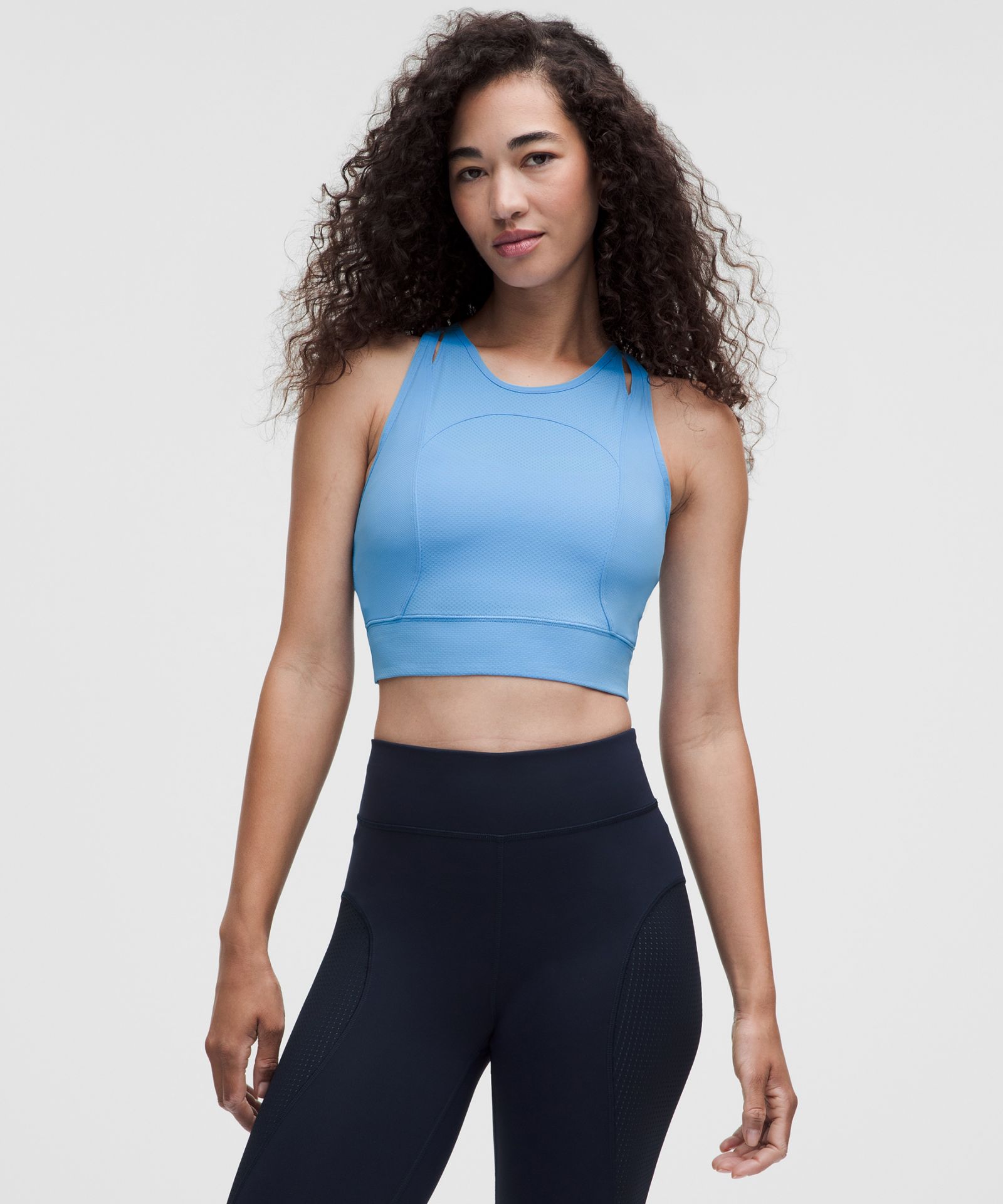 Женский укороченный топ Lululemon Mesh Cut-Out — фото 5