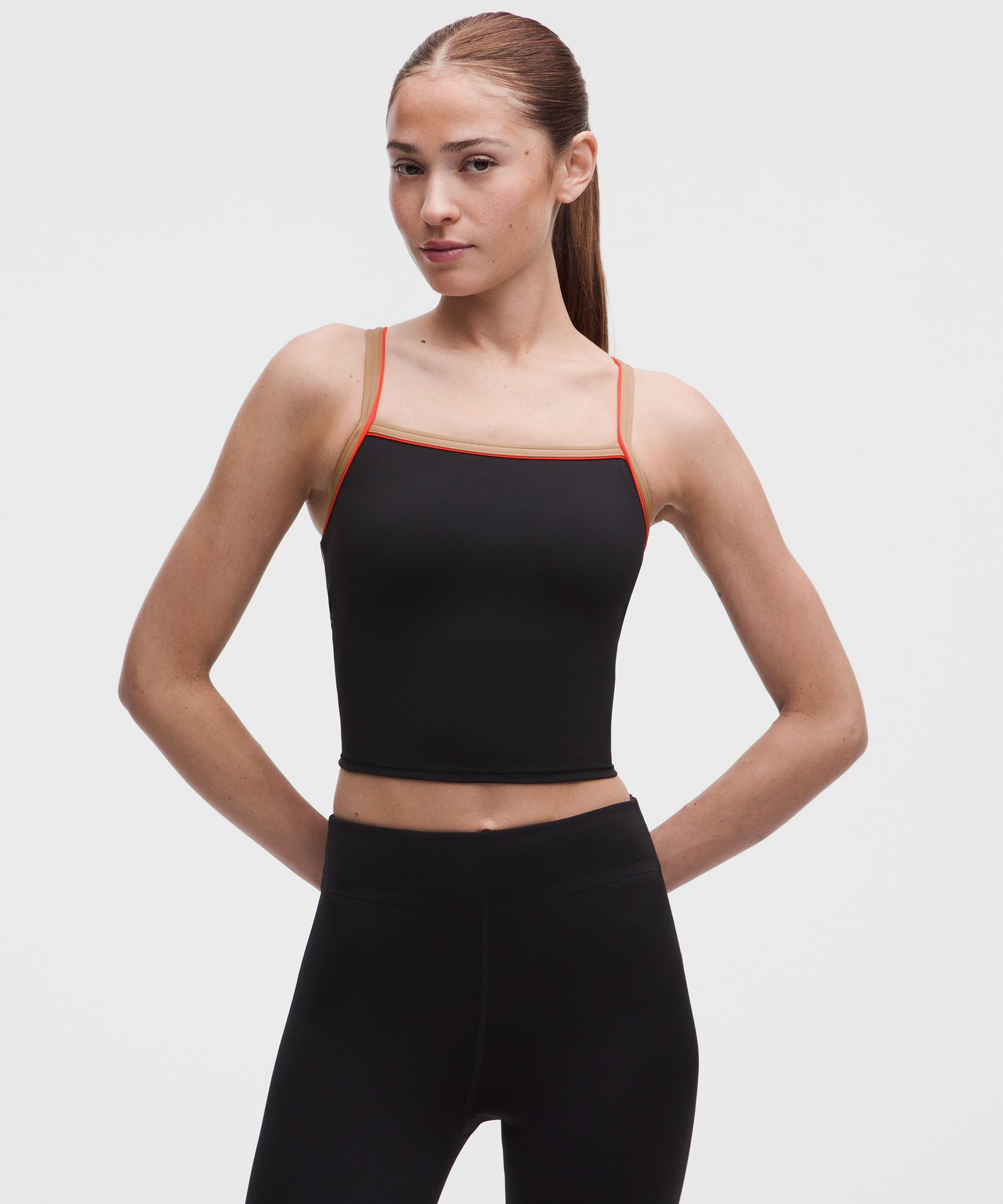 Nulux Side-Stripe Tank Top with Pocket
