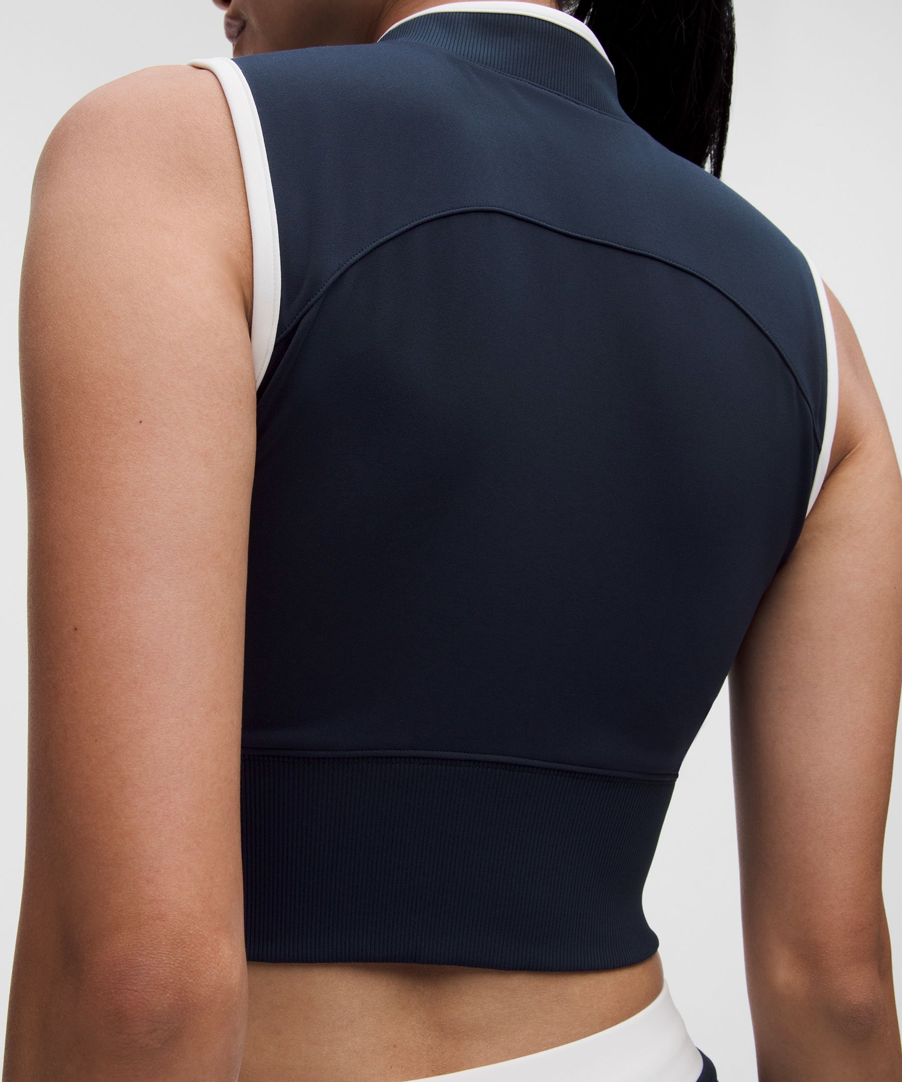 Everlux&trade; Colourblock Zip-Front Tank Top