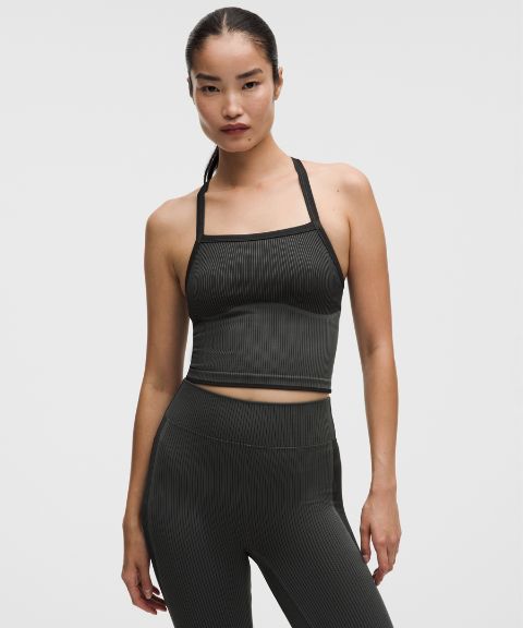 Женский топ-майка Lululemon Salutations для йоги