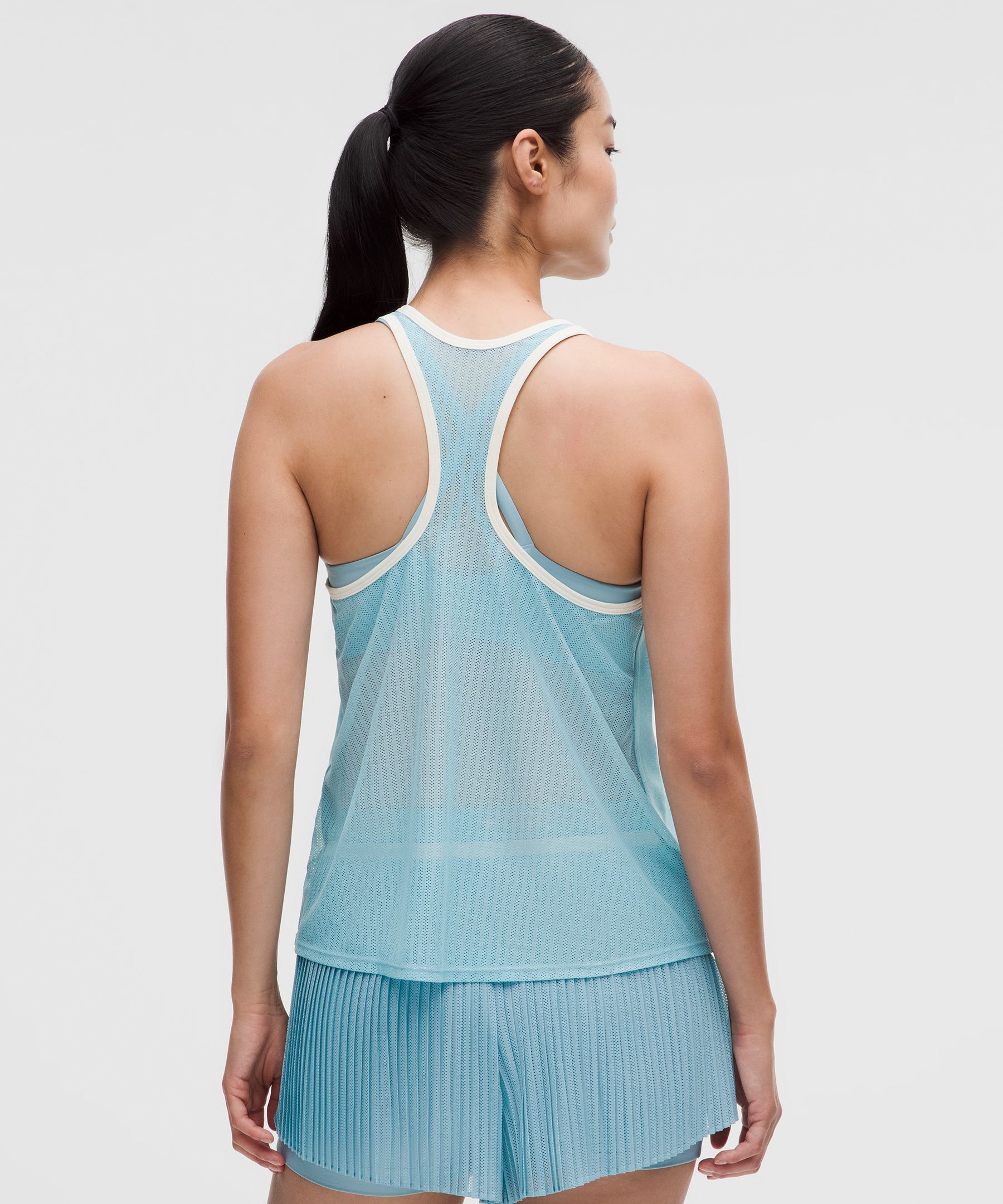 Camiseta de tirantes con espalda de malla Ace Advantage para tenis
