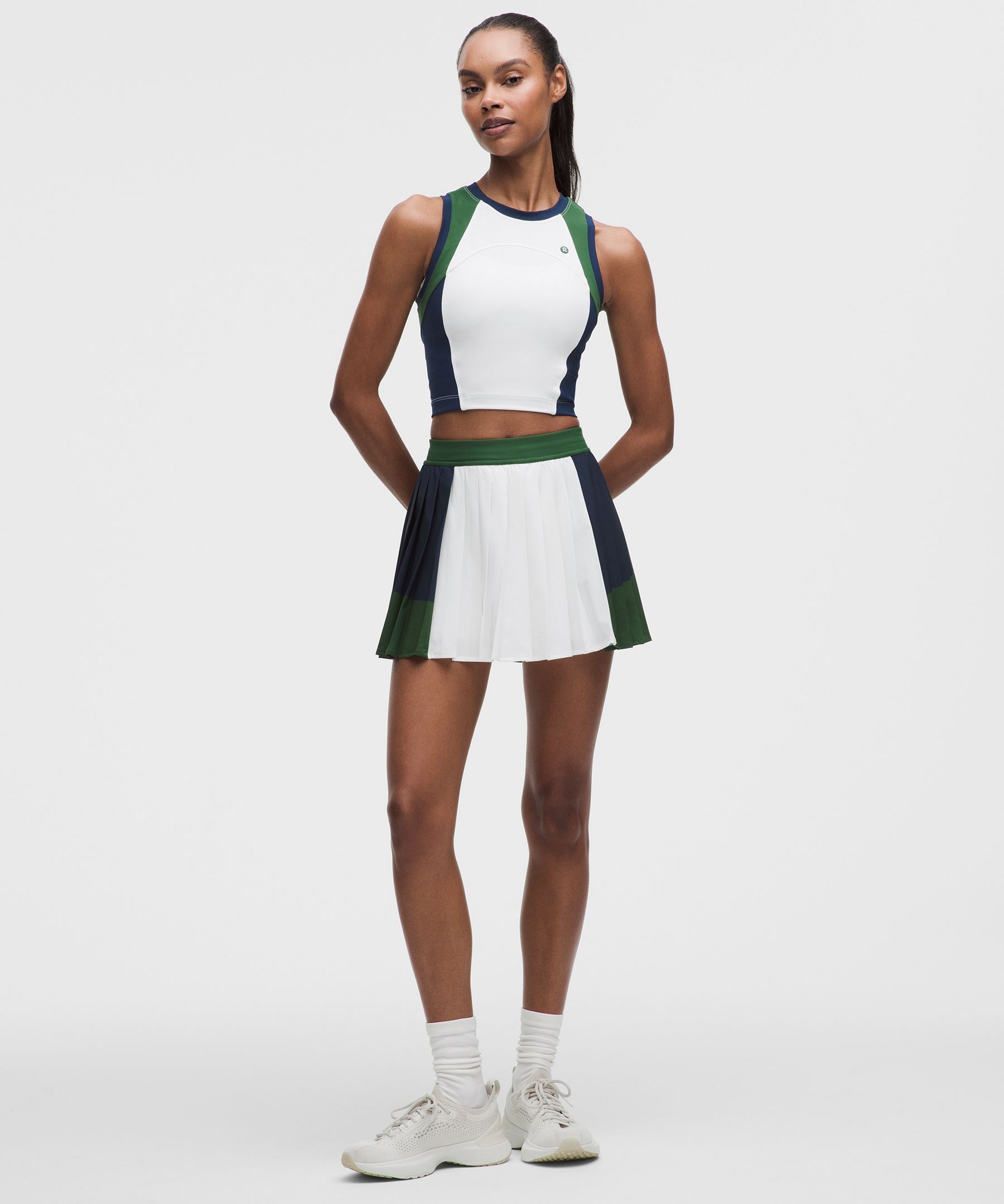 Court Champ High-Neck Tennis Tank Top