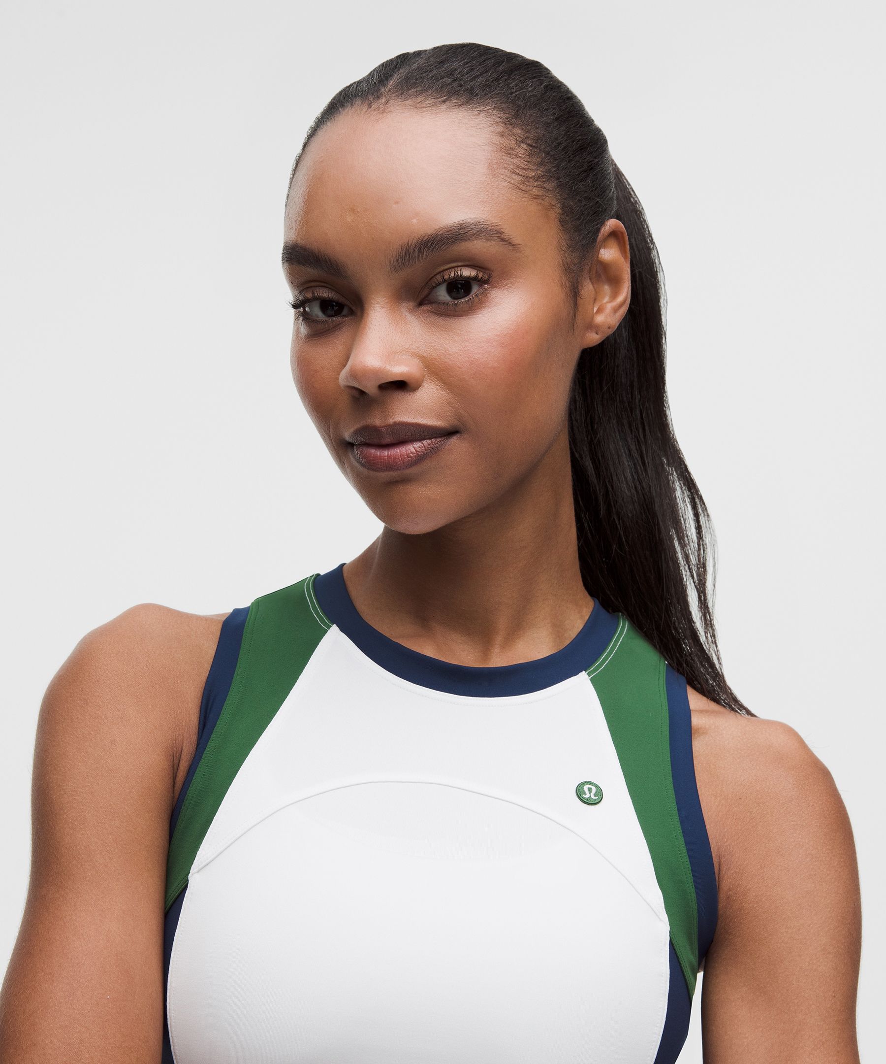 Court Champ High-Neck Tennis Tank Top