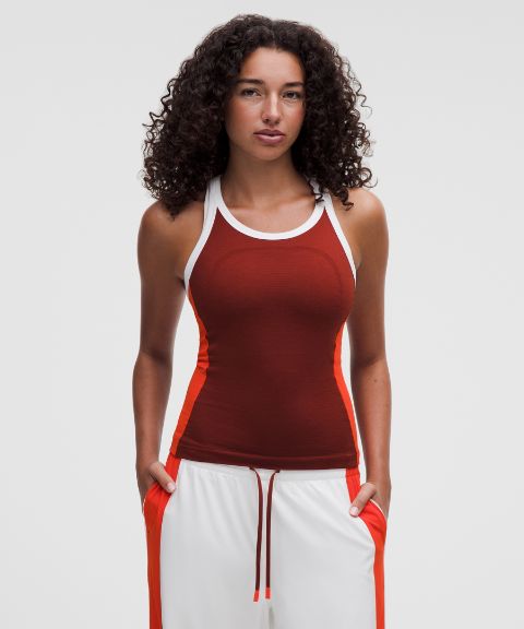 Женский топ Lululemon Swiftly Tech Racerback 2.0 Colourblock