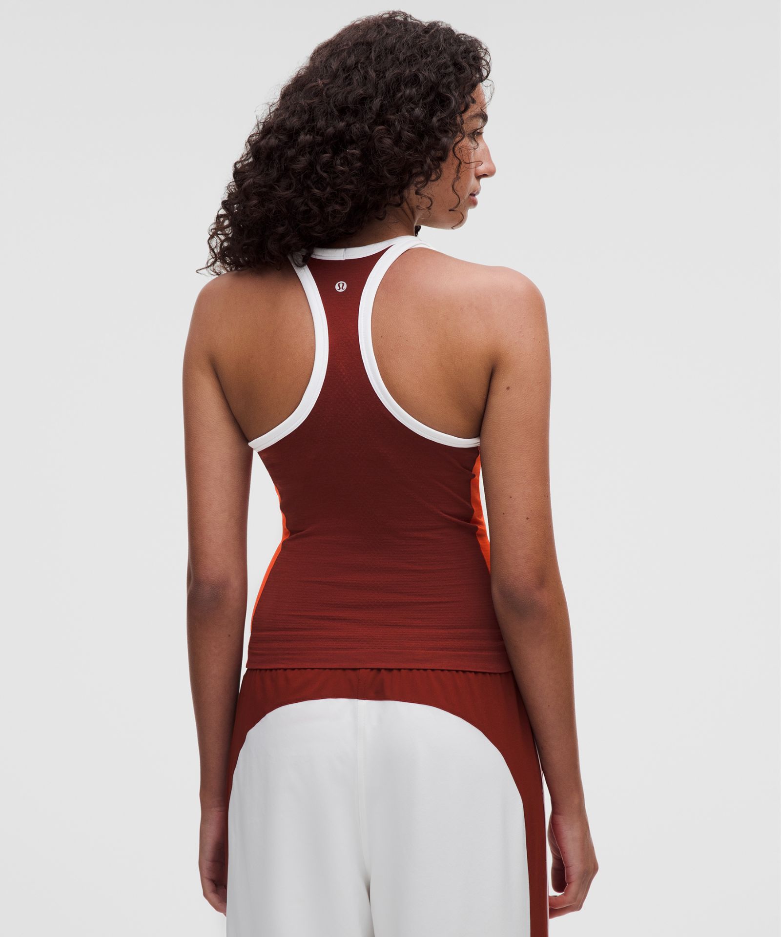 Женский топ Lululemon Swiftly Tech Racerback 2.0 Colourblock — фото 2