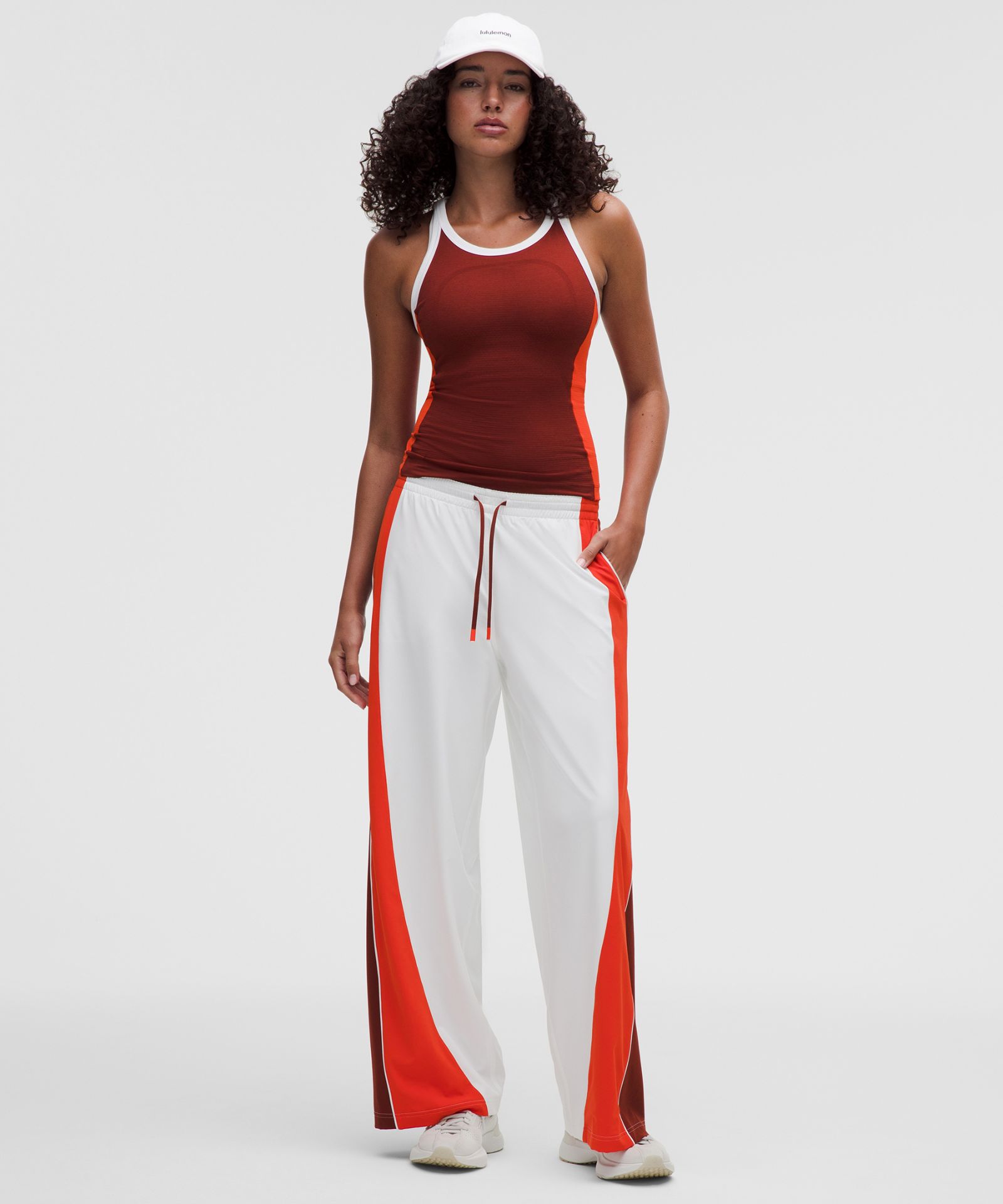 Женский топ Lululemon Swiftly Tech Racerback 2.0 Colourblock — фото 3