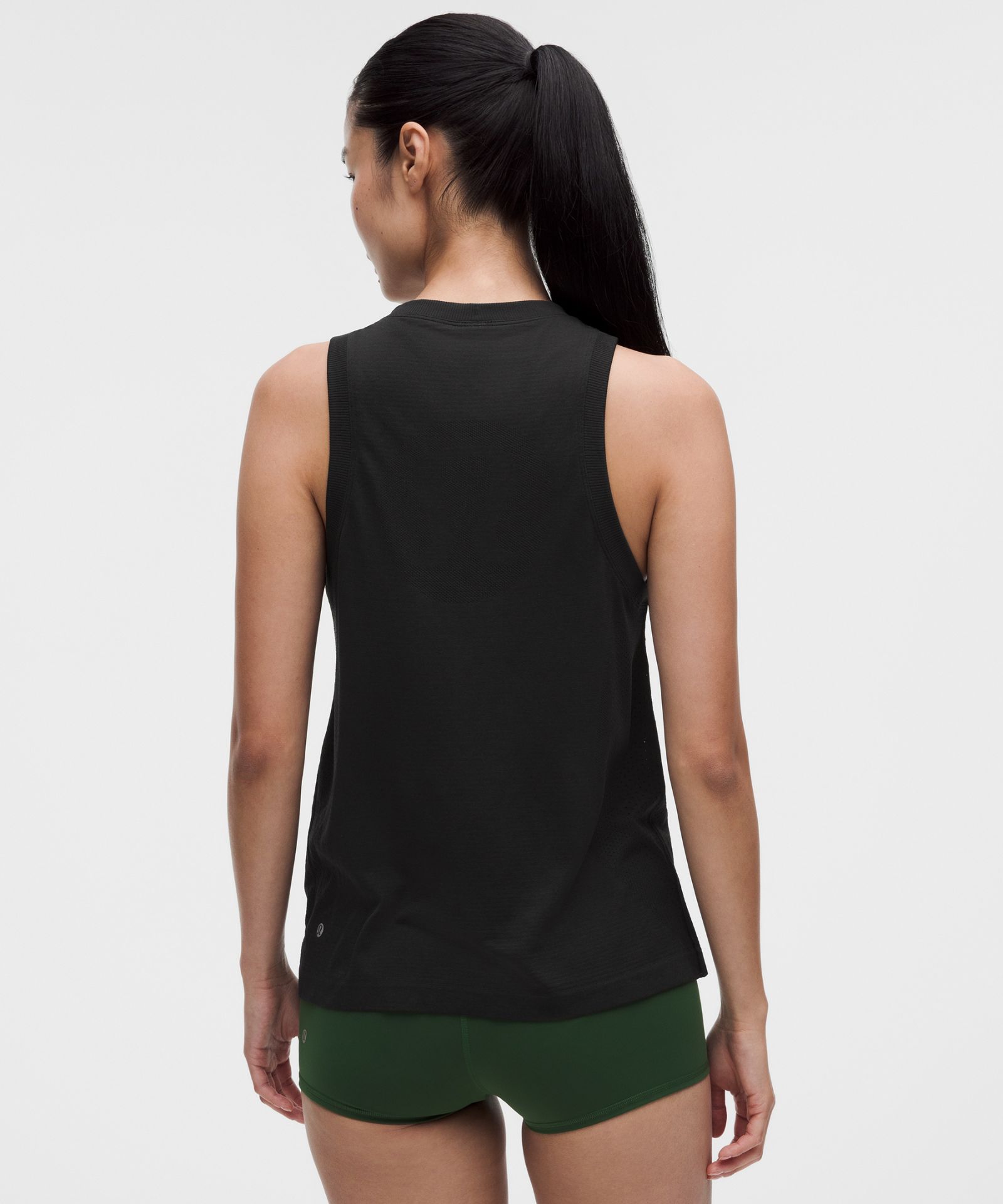 Женский топ Lululemon Swiftly Relaxed Tank с логотипом — фото 2
