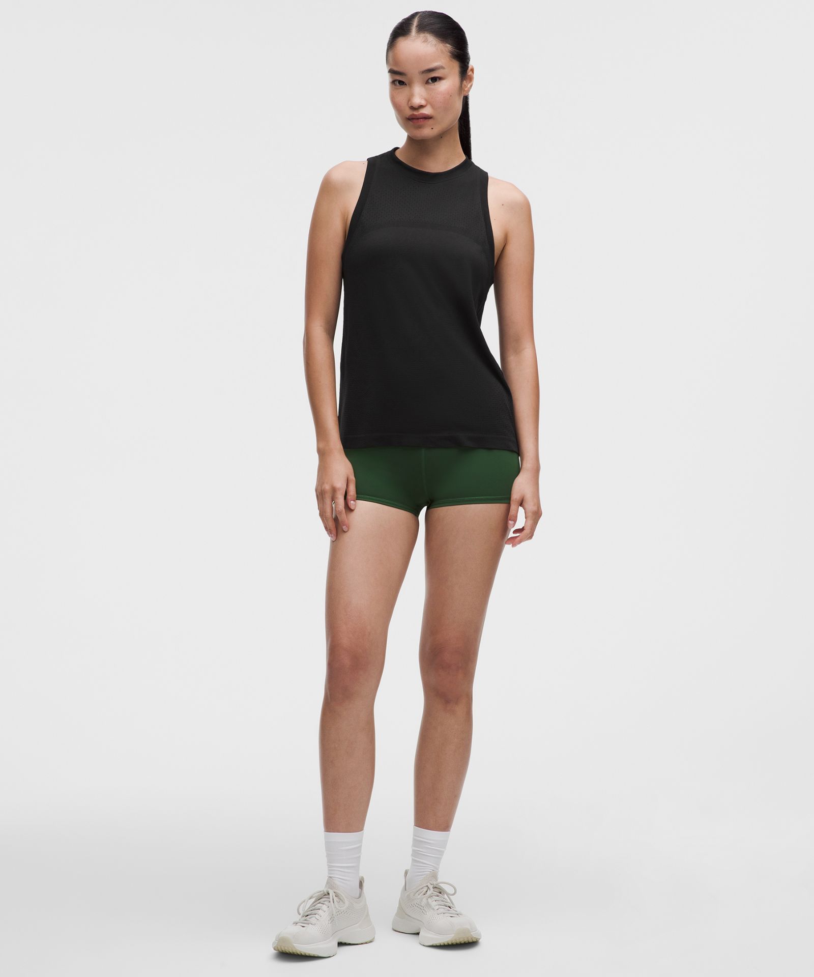 Женский топ Lululemon Swiftly Relaxed Tank с логотипом — фото 3