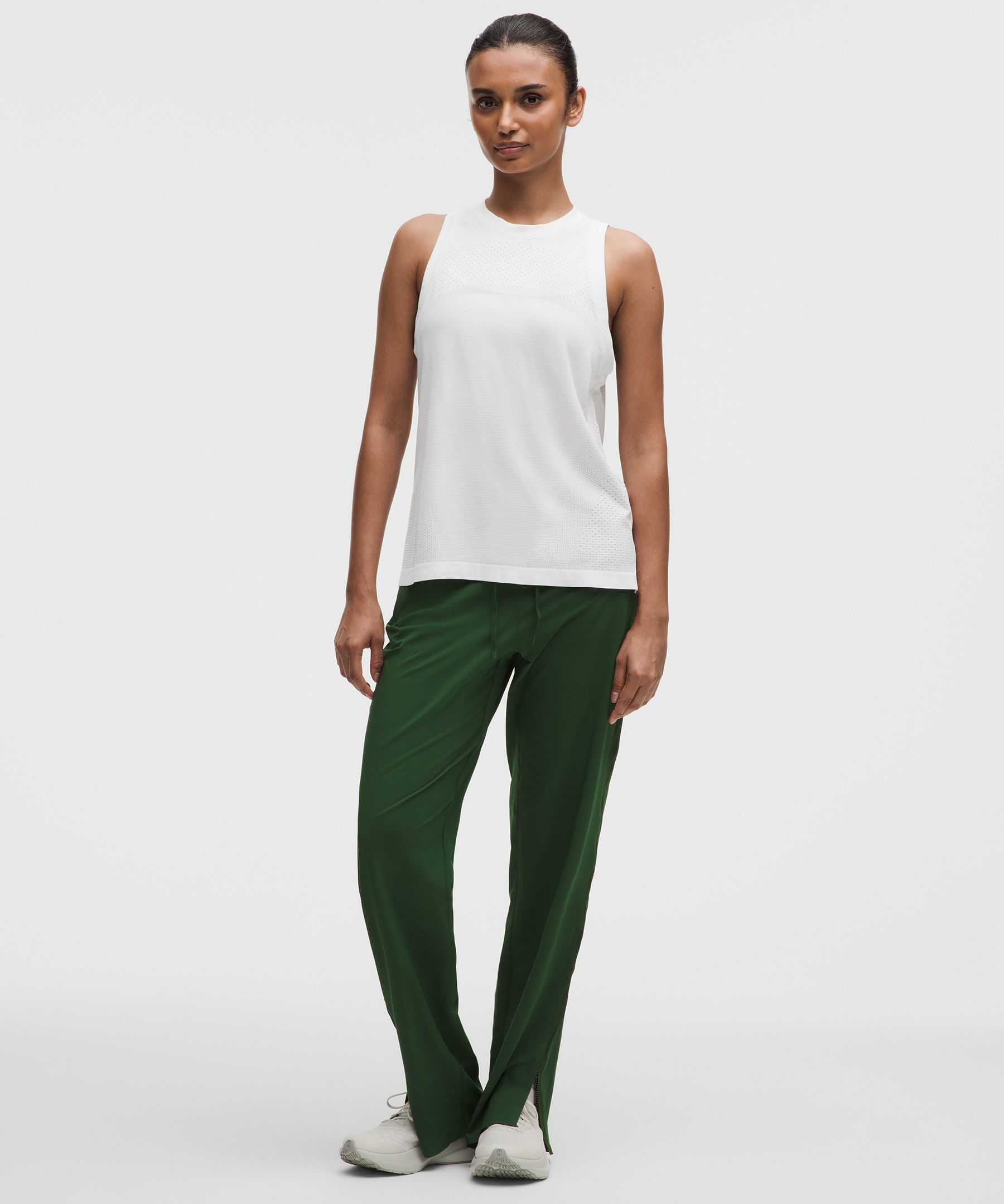 Swiftly Relaxed Tank Top Hip Length *Logo