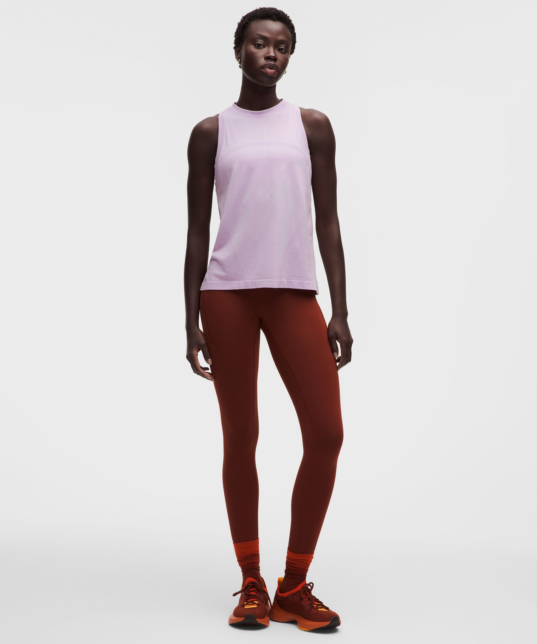 Swiftly Relaxed Tank Top Hip Length *Logo