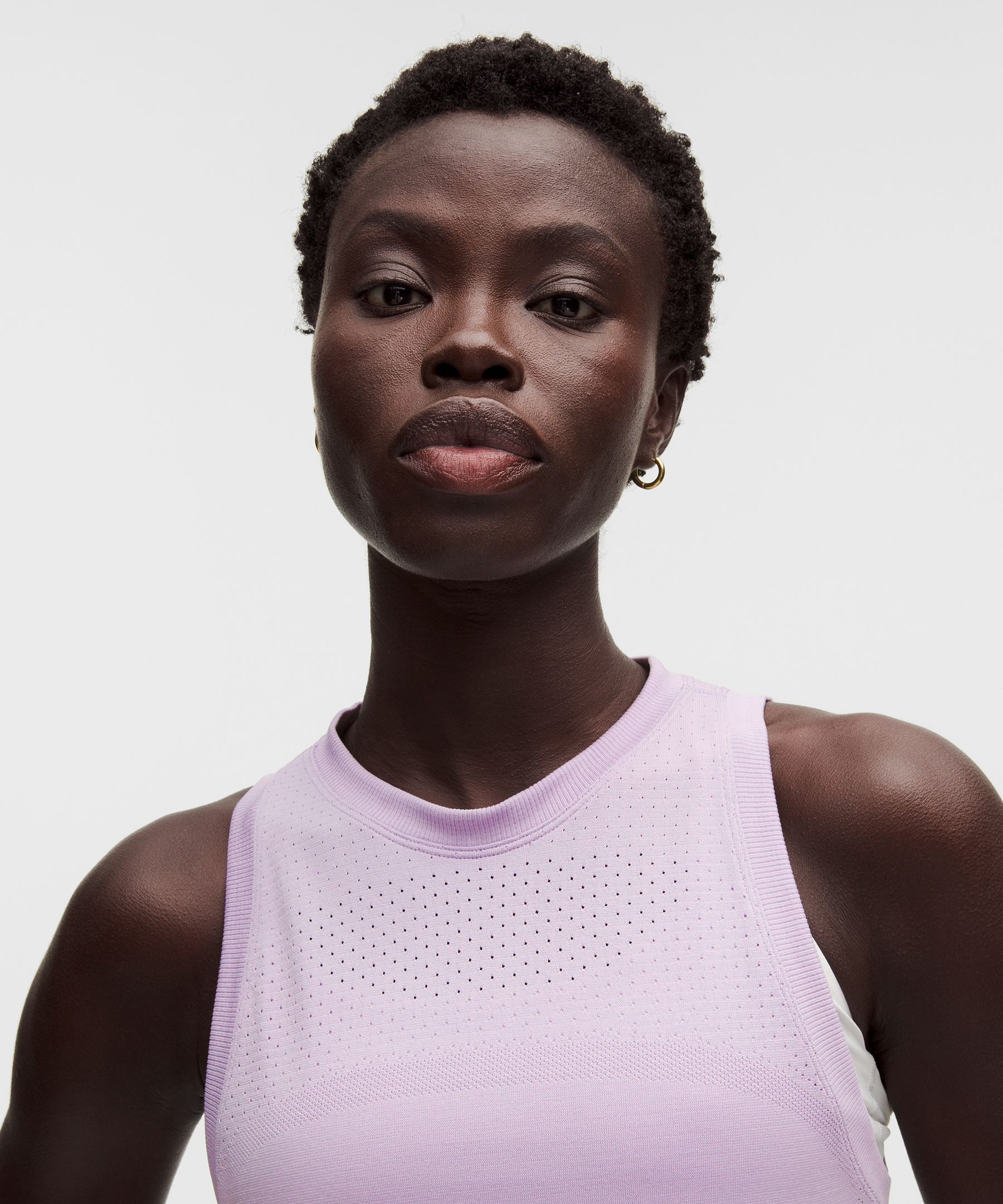 Swiftly Relaxed Tank Top Hip Length *Logo