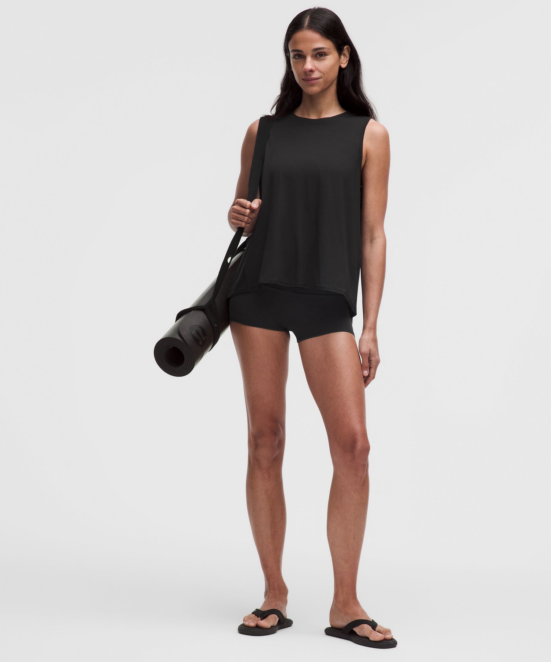 SilkyAppeal Long-Length Tank Top