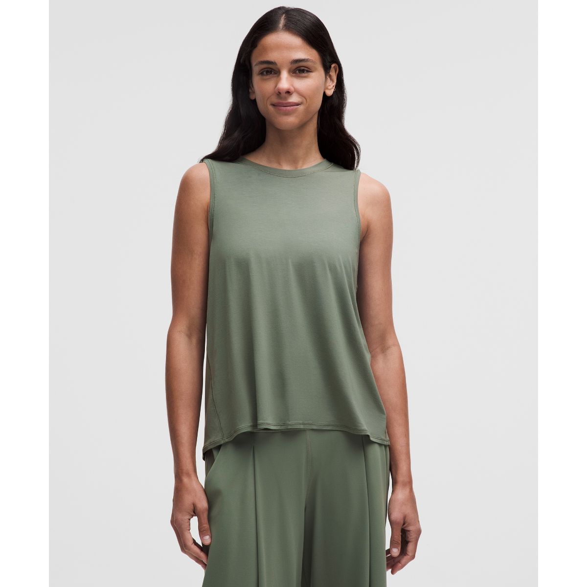 SilkyAppeal Long-Length Tank Top