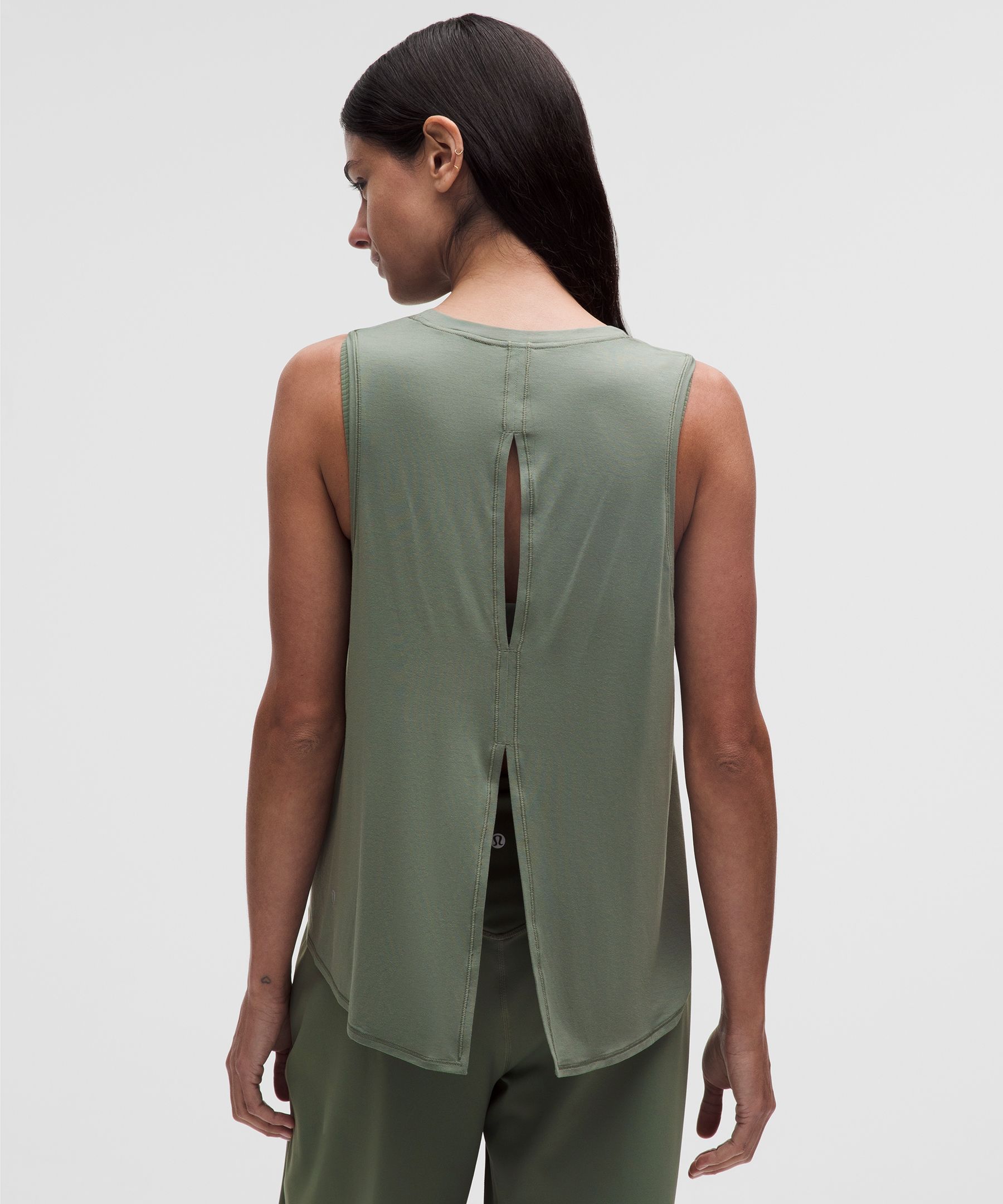 SilkyAppeal Long-Length Tank Top