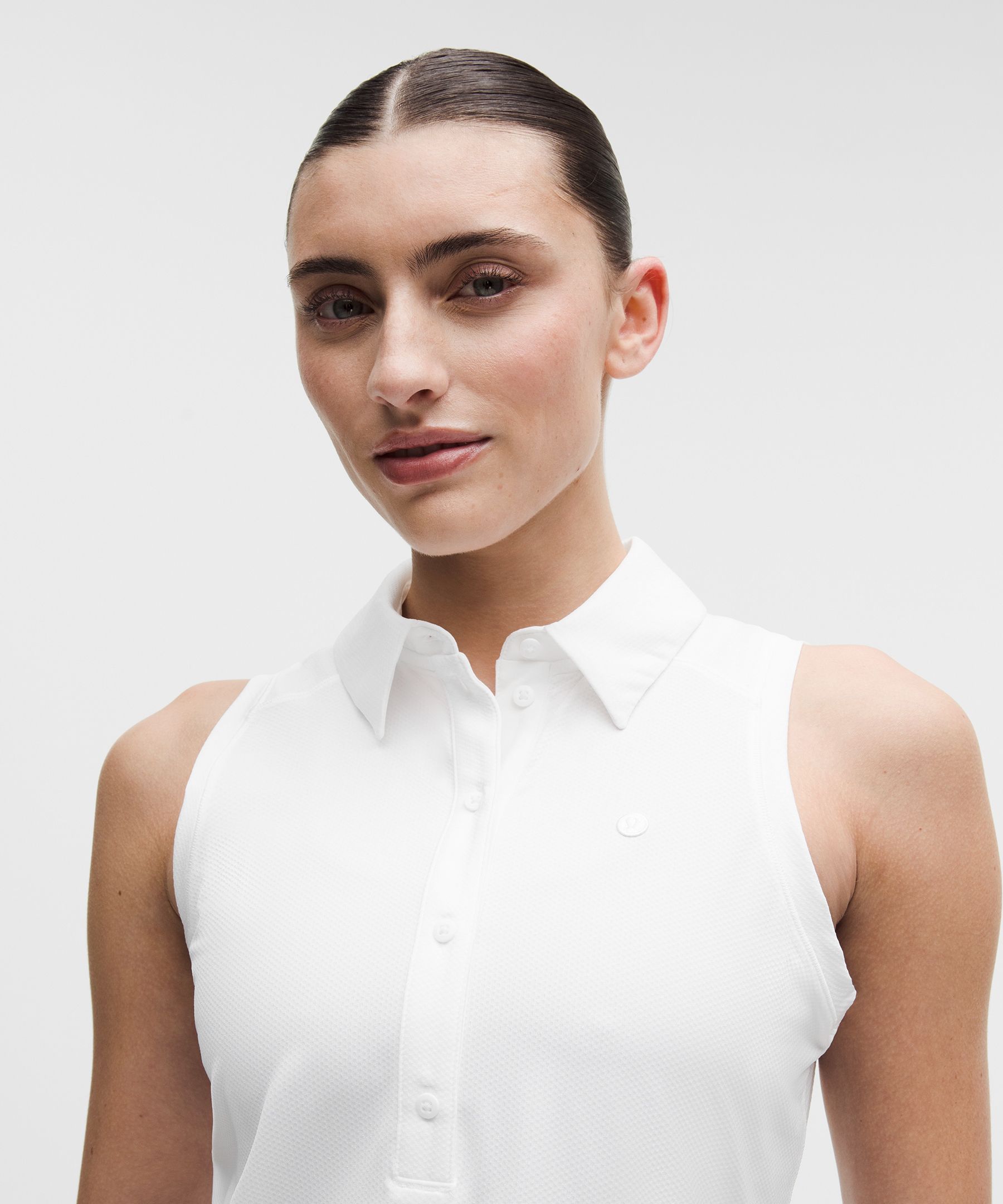 速乾ノースリーブポロシャツ *ストレートヘム | タンクトップ