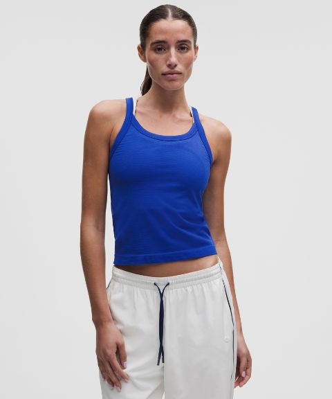 Женский топ Lululemon Swiftly Cami на тонких бретелях