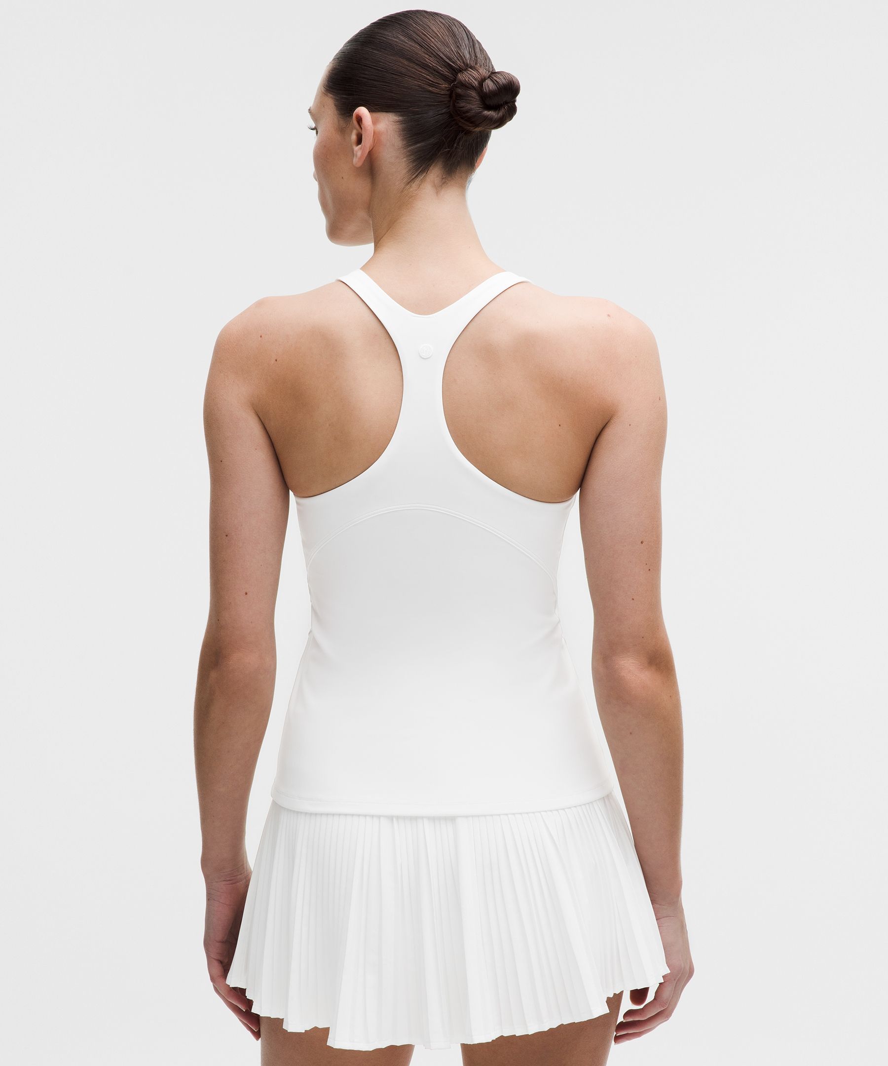 Racerback High-Neck Tennis Tank Top