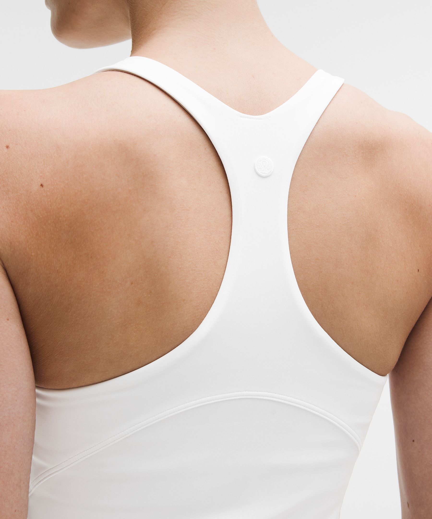 Racerback High-Neck Tennis Tank Top