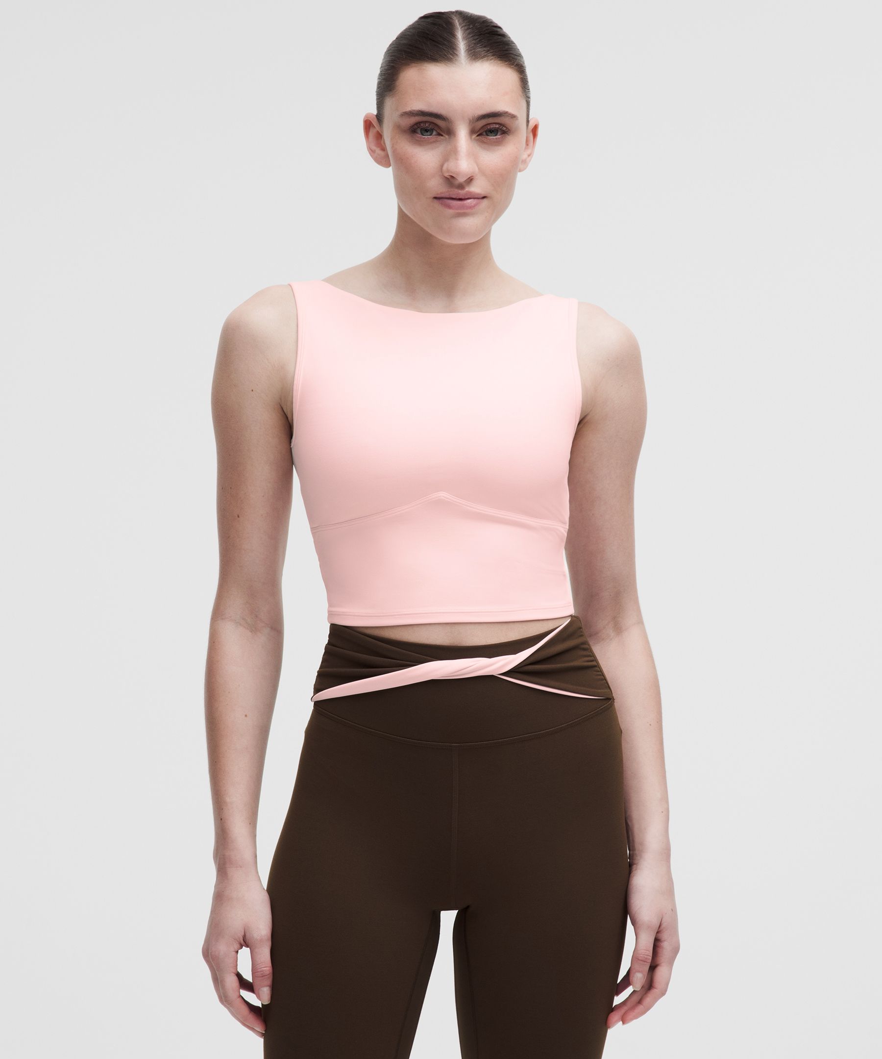 Nulu Twist-Back Tank Top