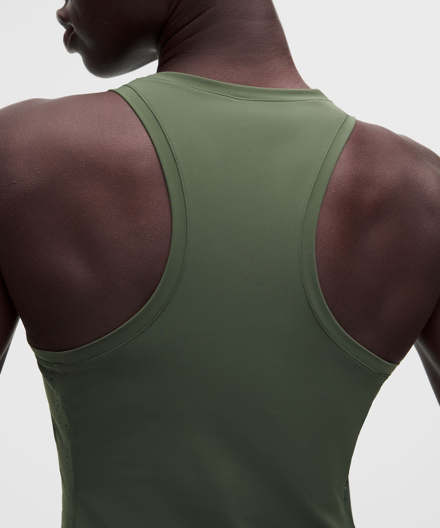 Sleek Perforated Tank Top