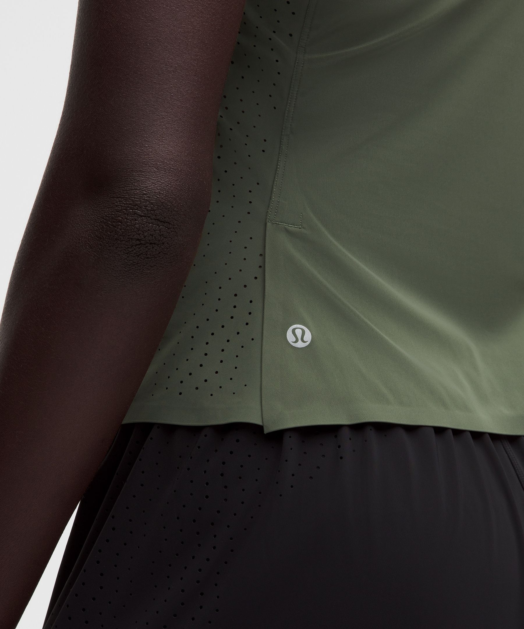 Sleek Perforated Tank Top