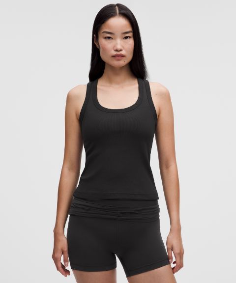Женский топ Lululemon Little Ribbed Scoop-Neck
